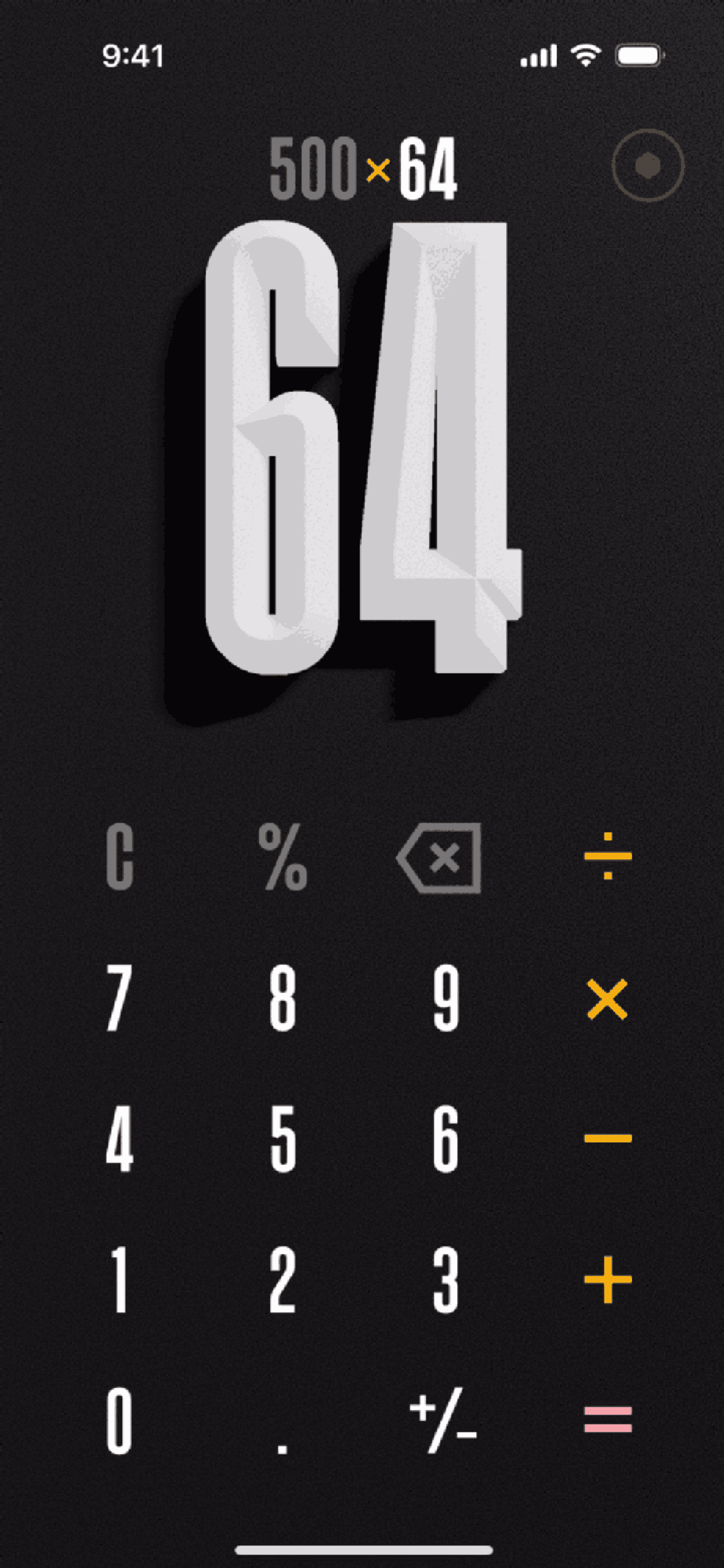(Not Boring) Calculator iOS Utilities interface screenshot 6