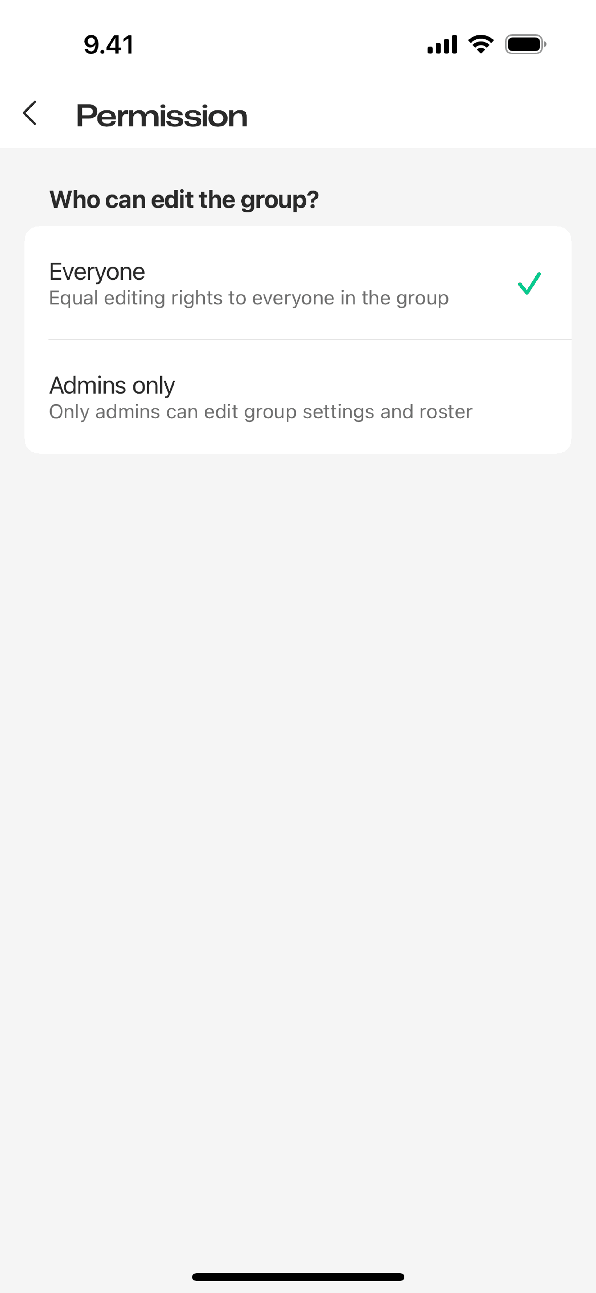 GroupMe iOS Social Networking interface screenshot 22