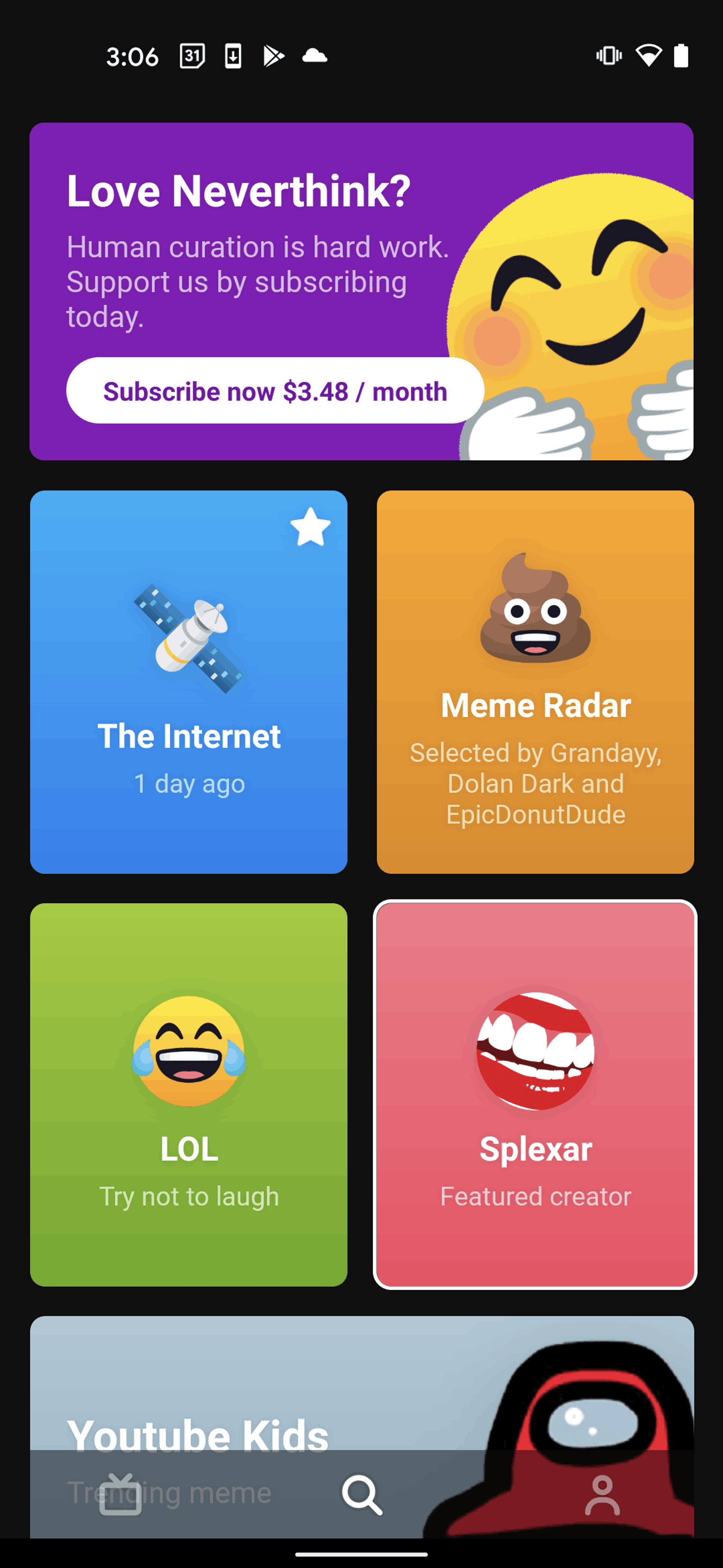 Neverthink Android Entertainment interface screenshot 20