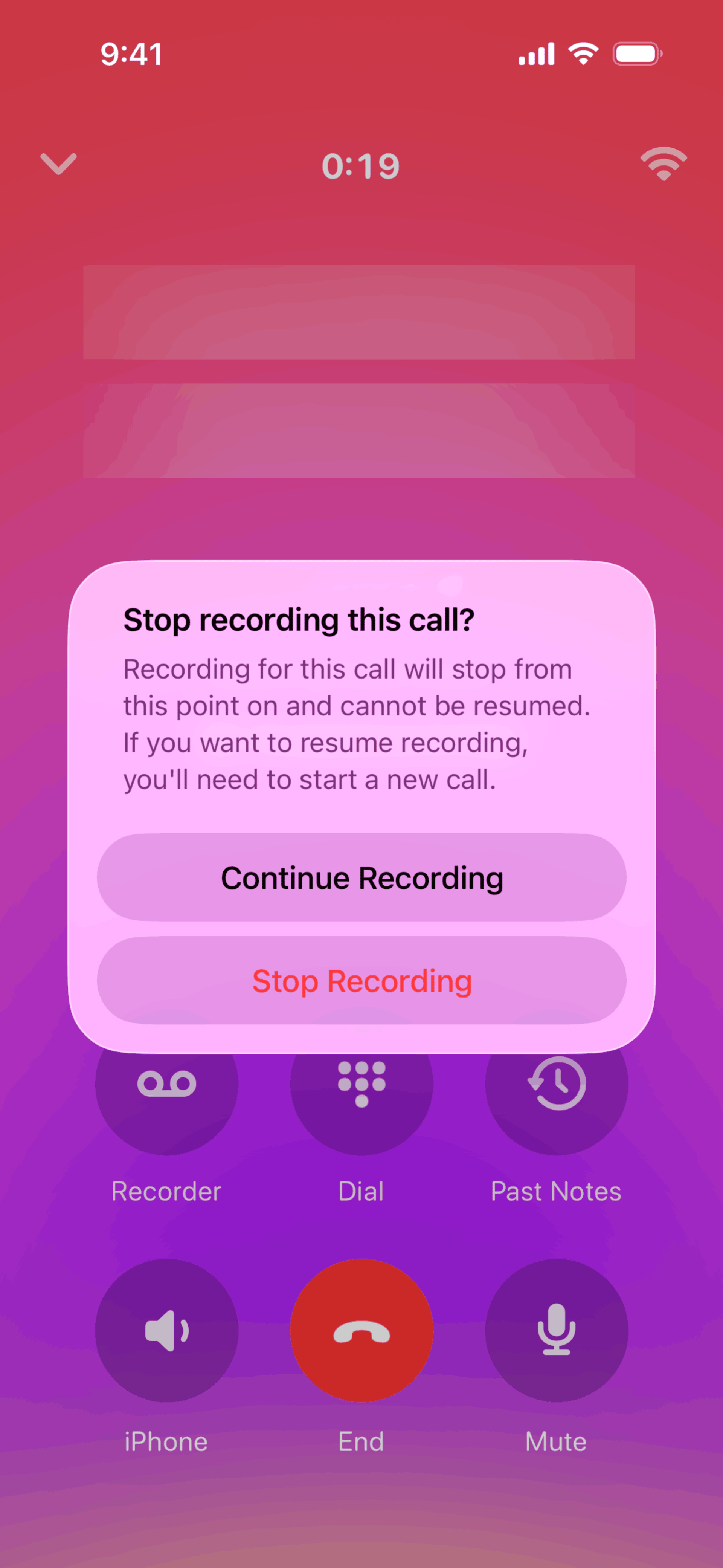 Beside iOS AI interface screenshot 3
