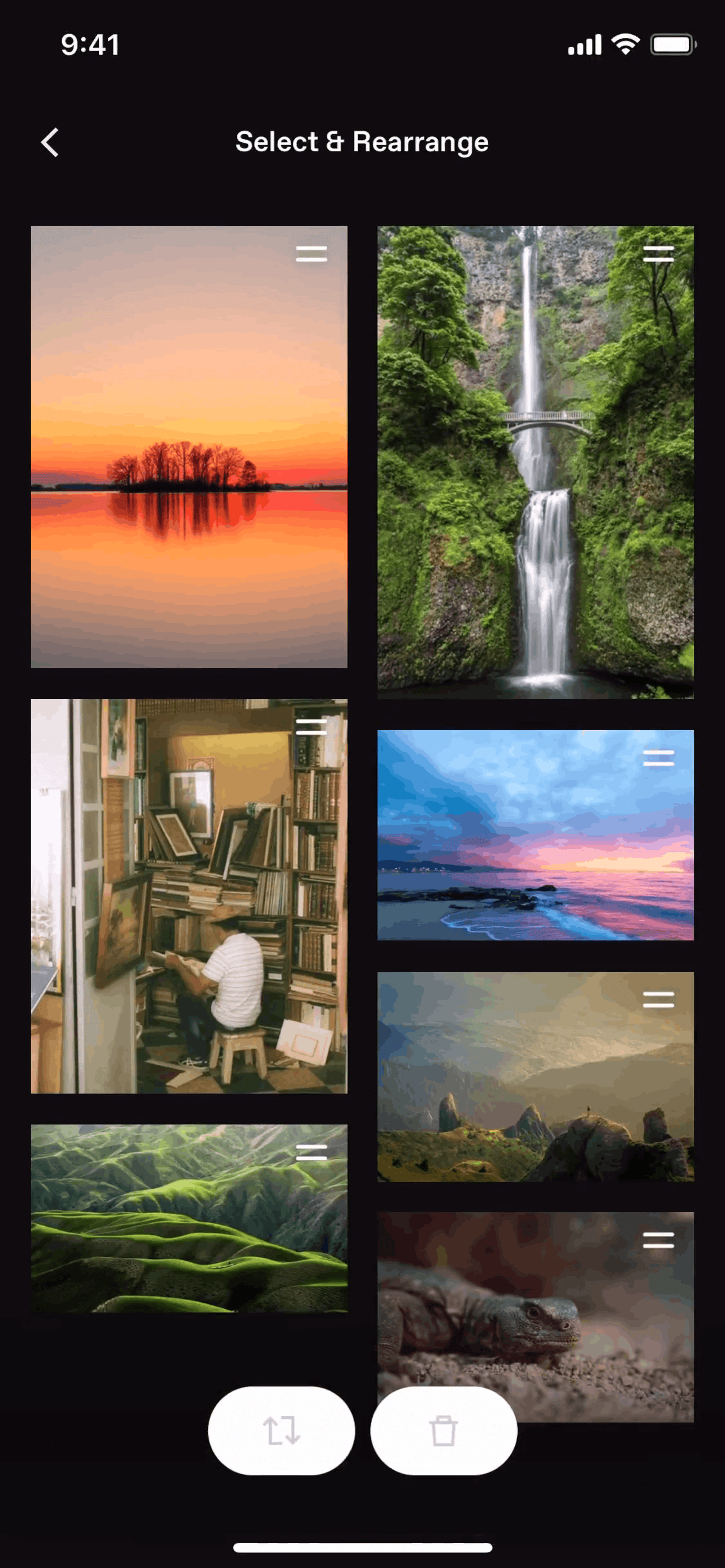 Cosmos iOS Photo & Video interface screenshot 7
