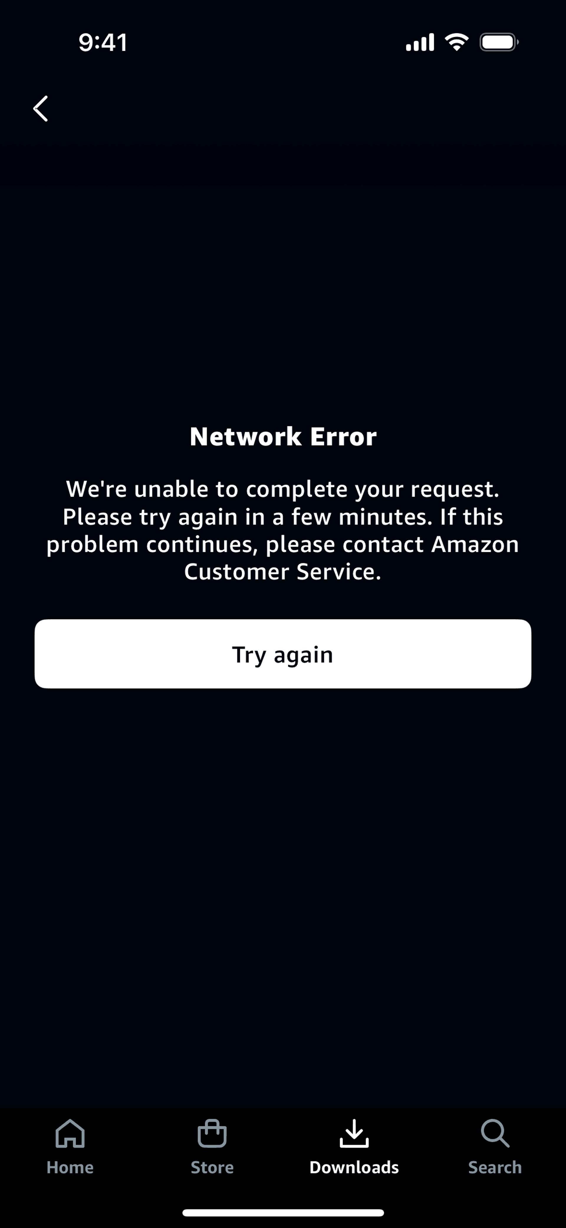 Prime Video iOS Entertainment interface screenshot 7