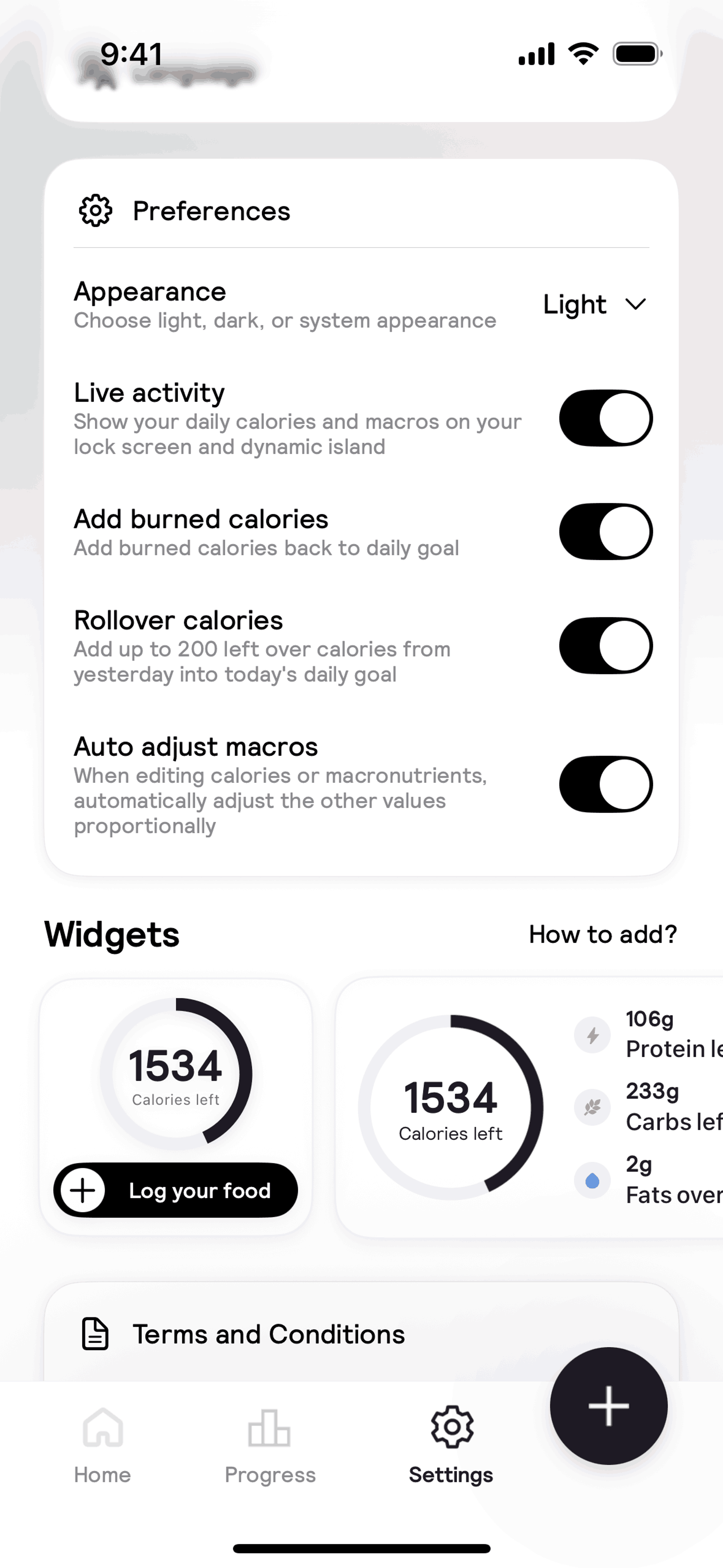 Cal AI iOS AI interface screenshot 18