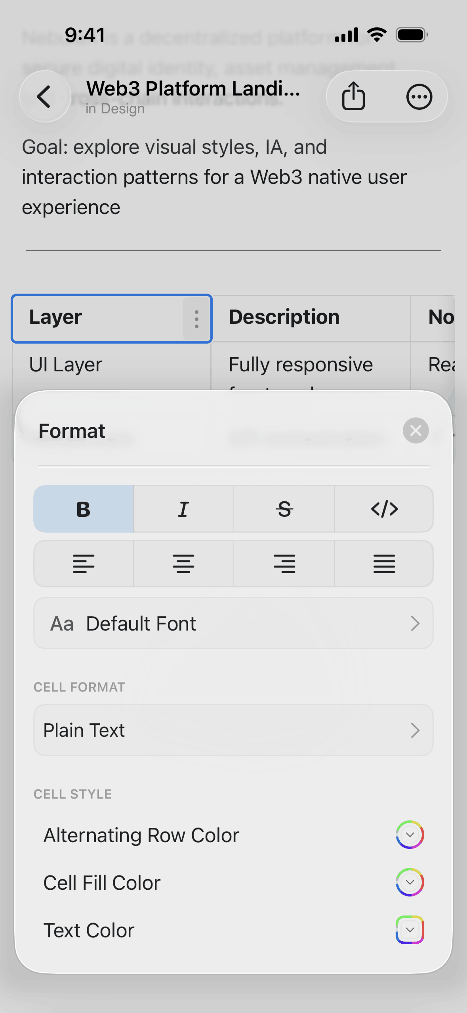 Craft iOS AI interface screenshot 22