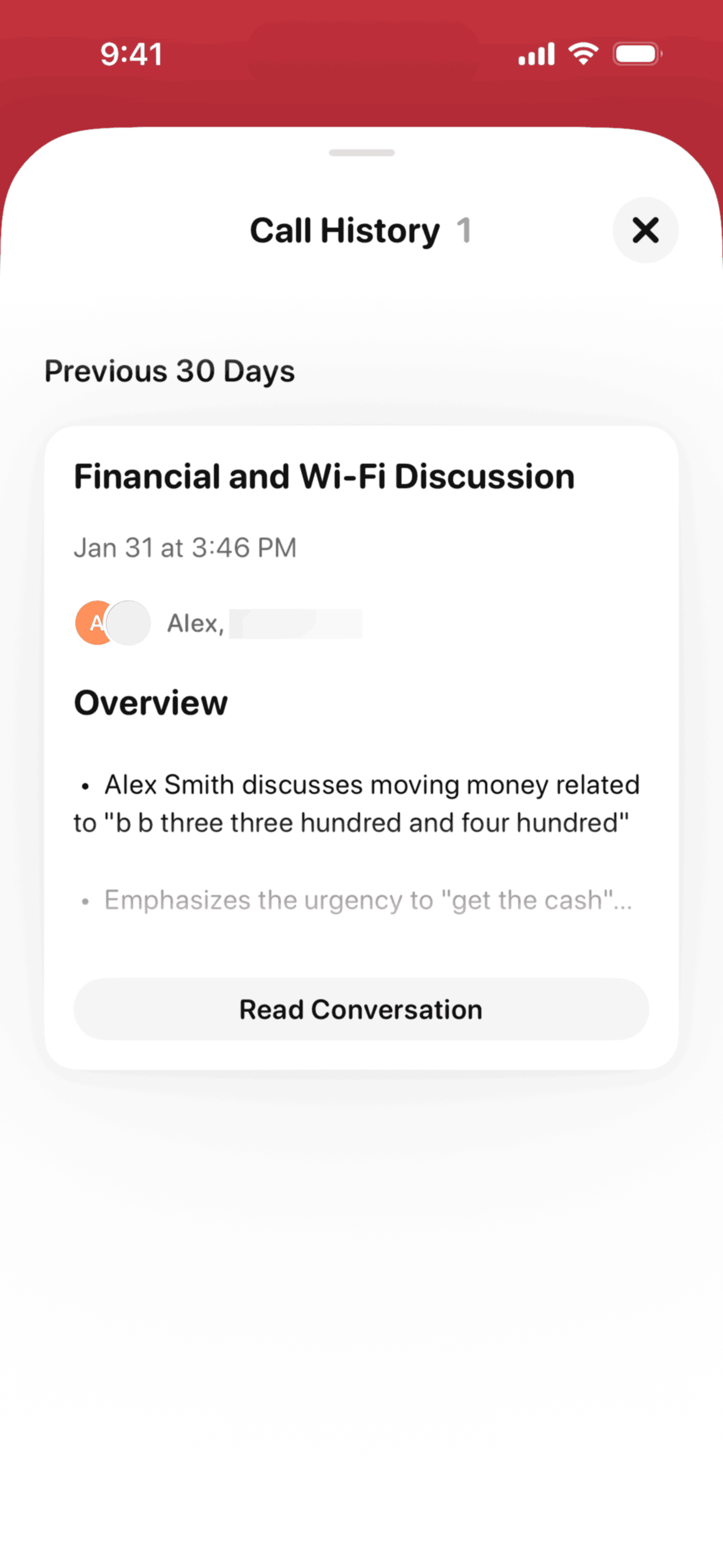 Beside iOS AI interface screenshot 19