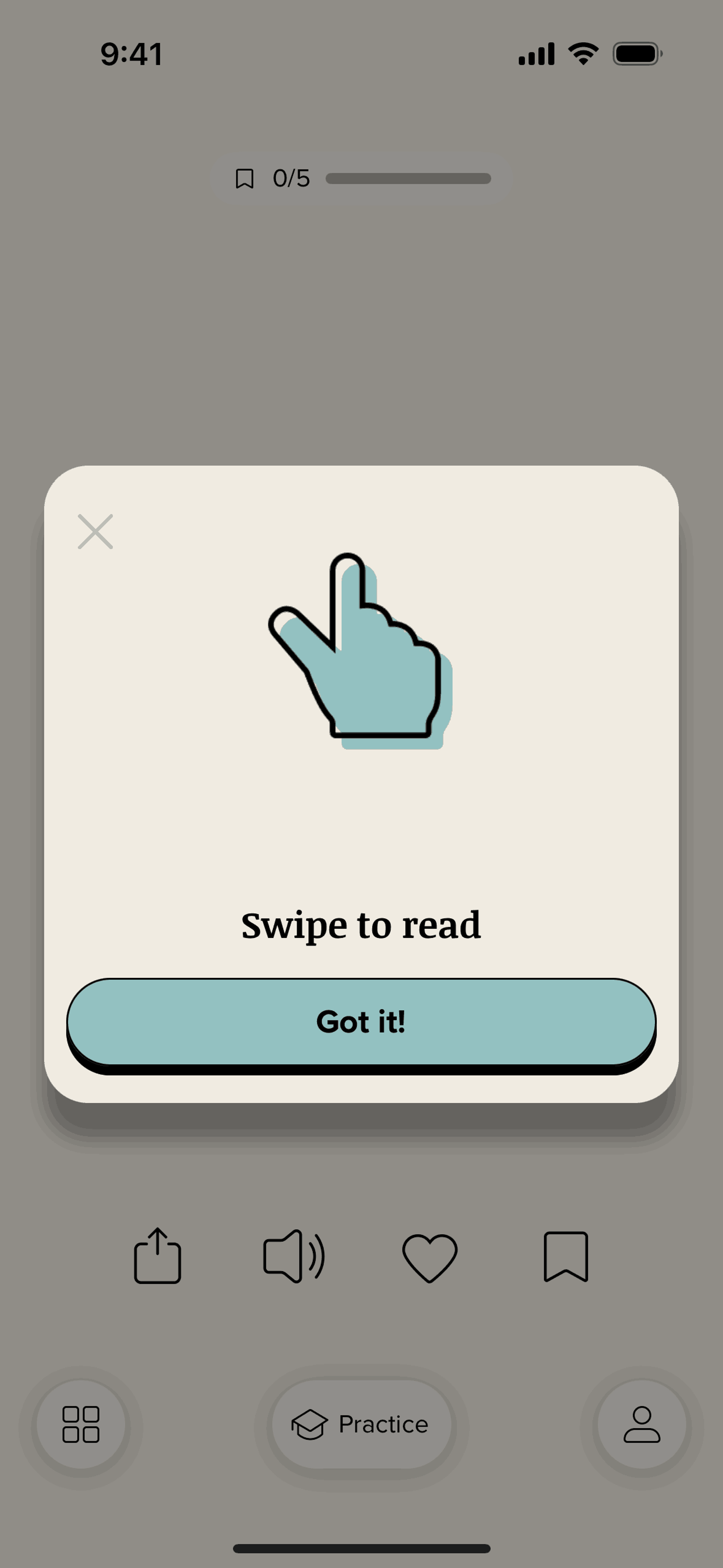 Vocabulary iOS Education interface screenshot 15