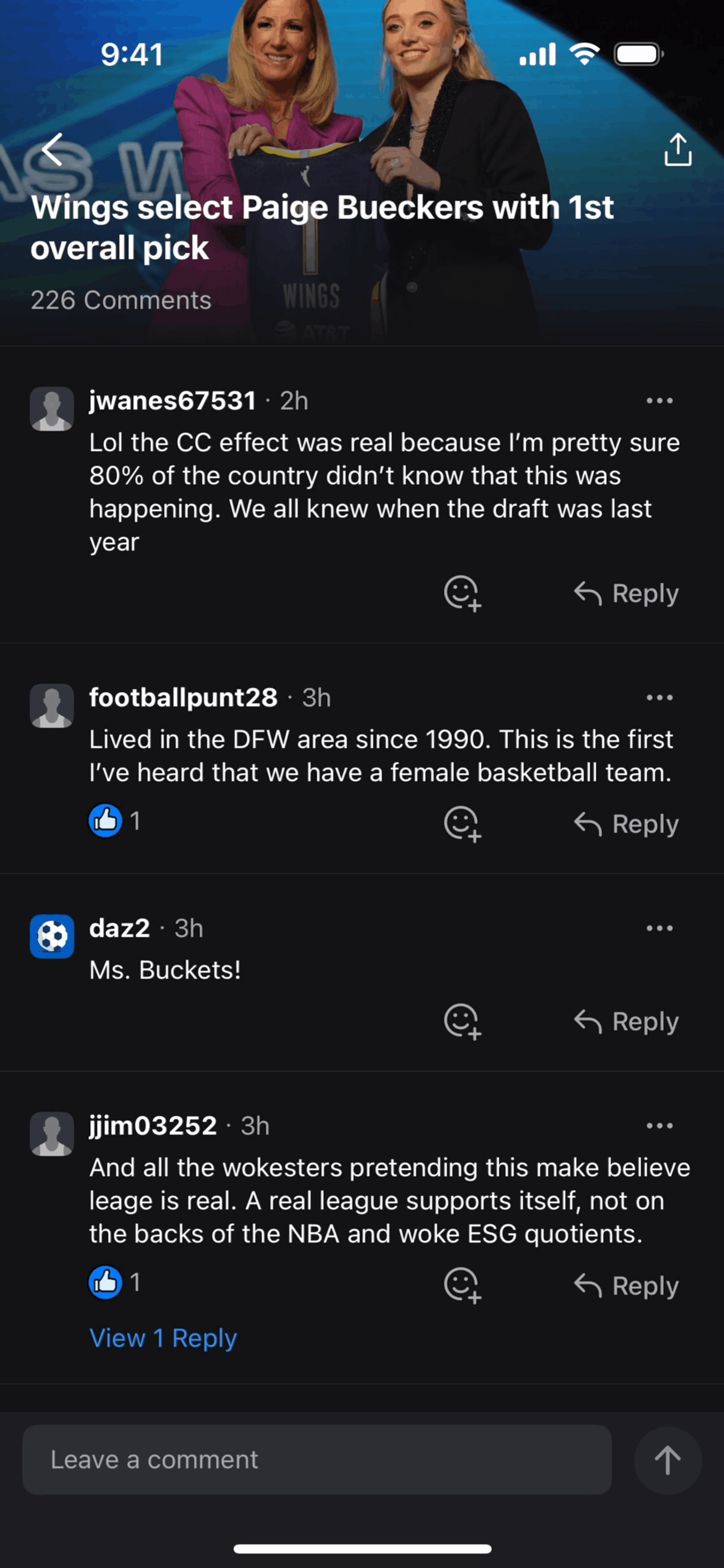 theScore iOS Sports interface screenshot 19
