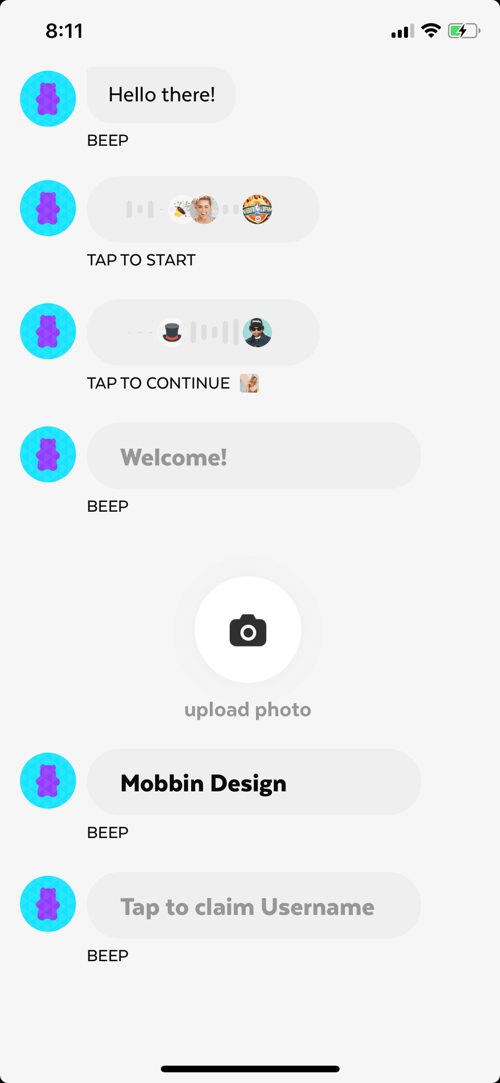 Beep iOS Social Networking interface screenshot 9