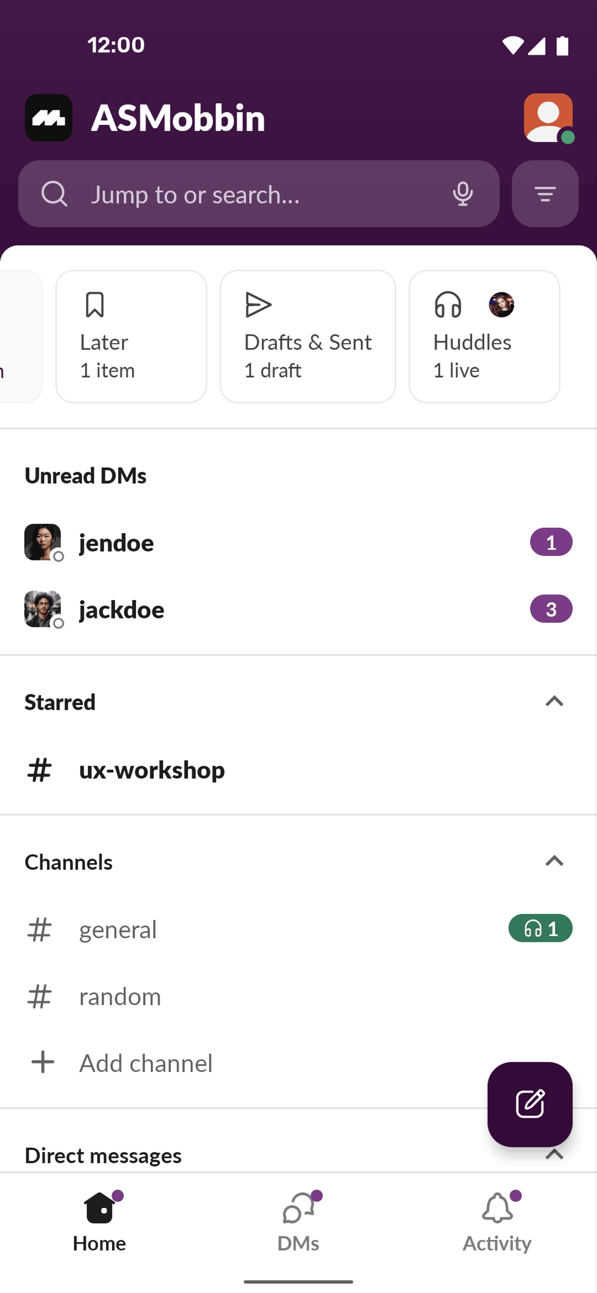 Slack Android Business interface screenshot 4