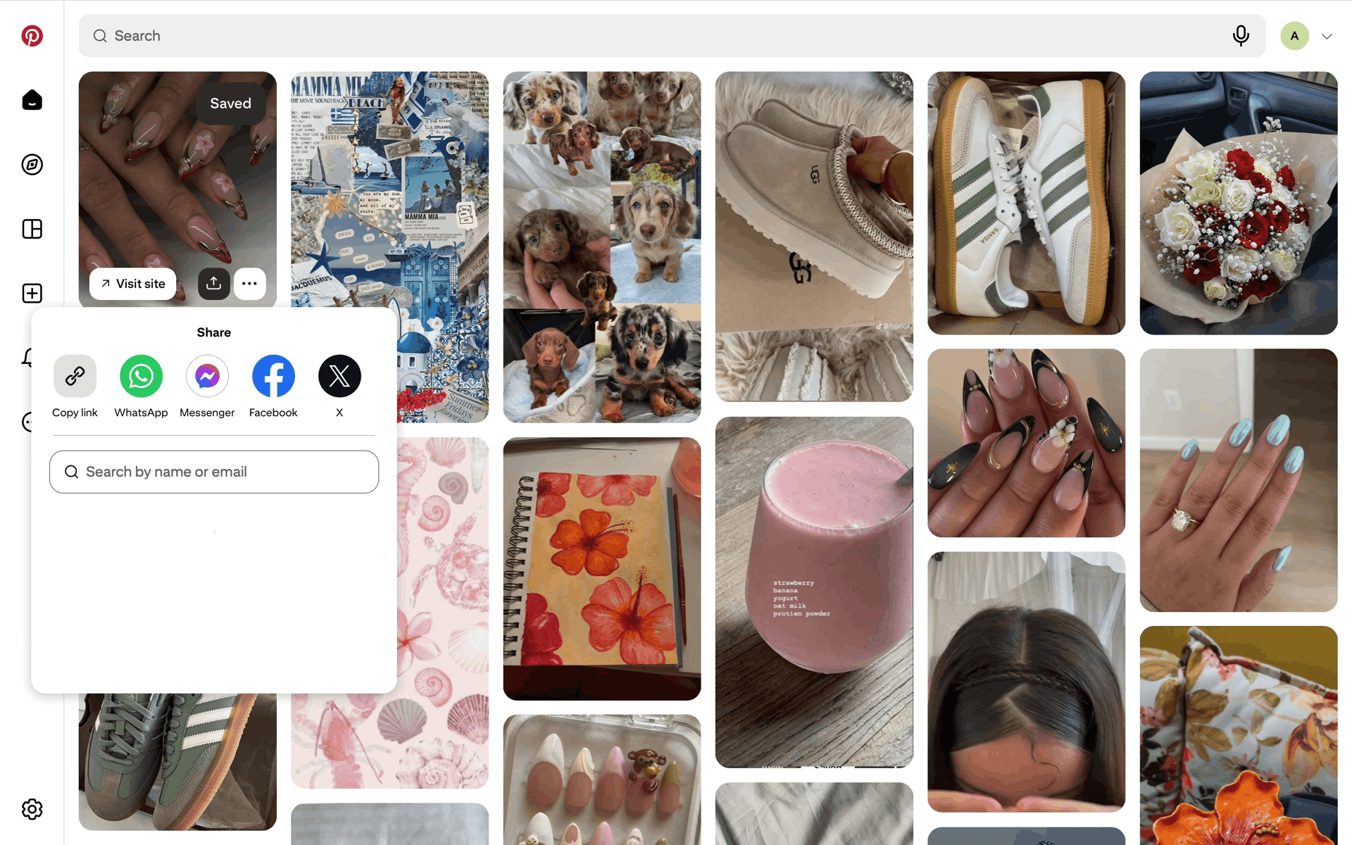 Pinterest Web Photo & Video interface screenshot 11