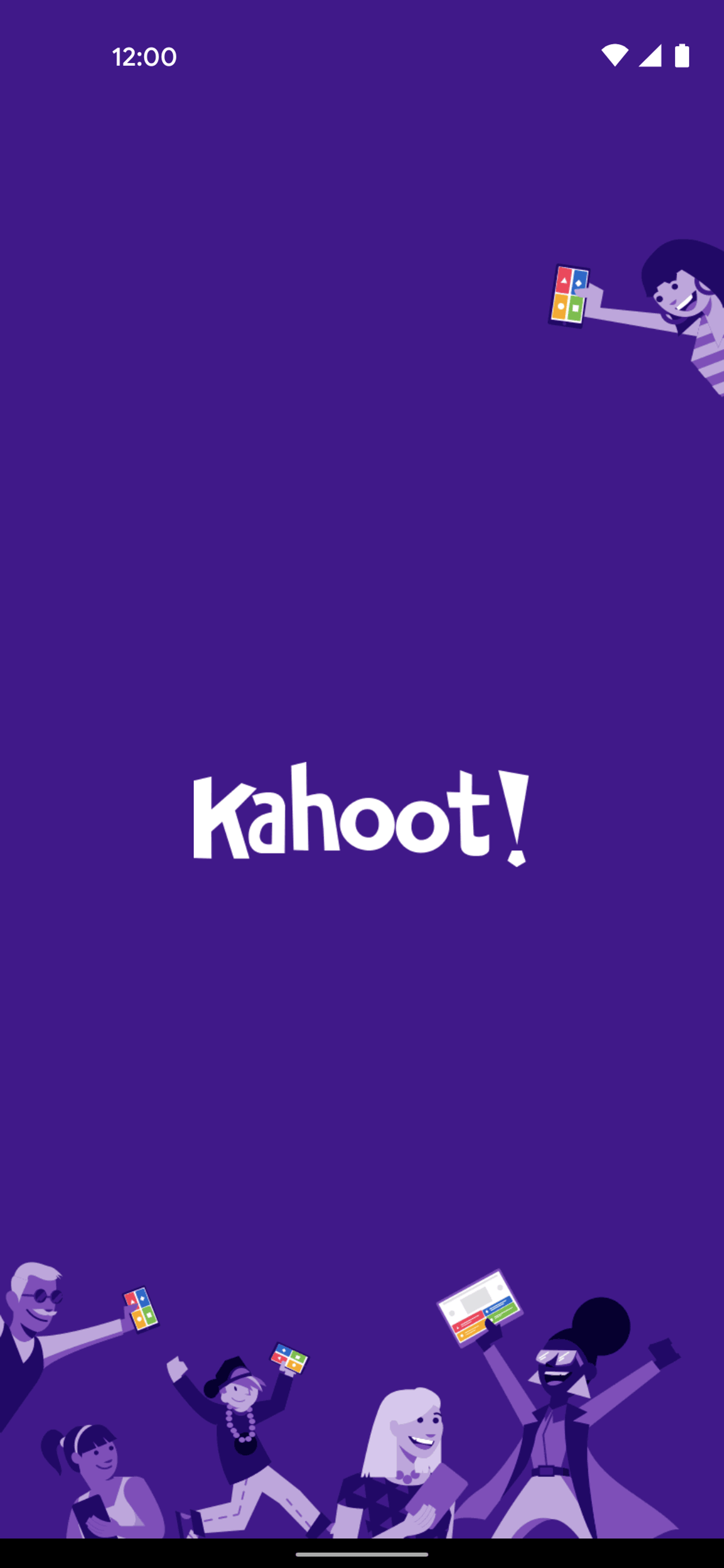 Kahoot! Android Education interface screenshot 1