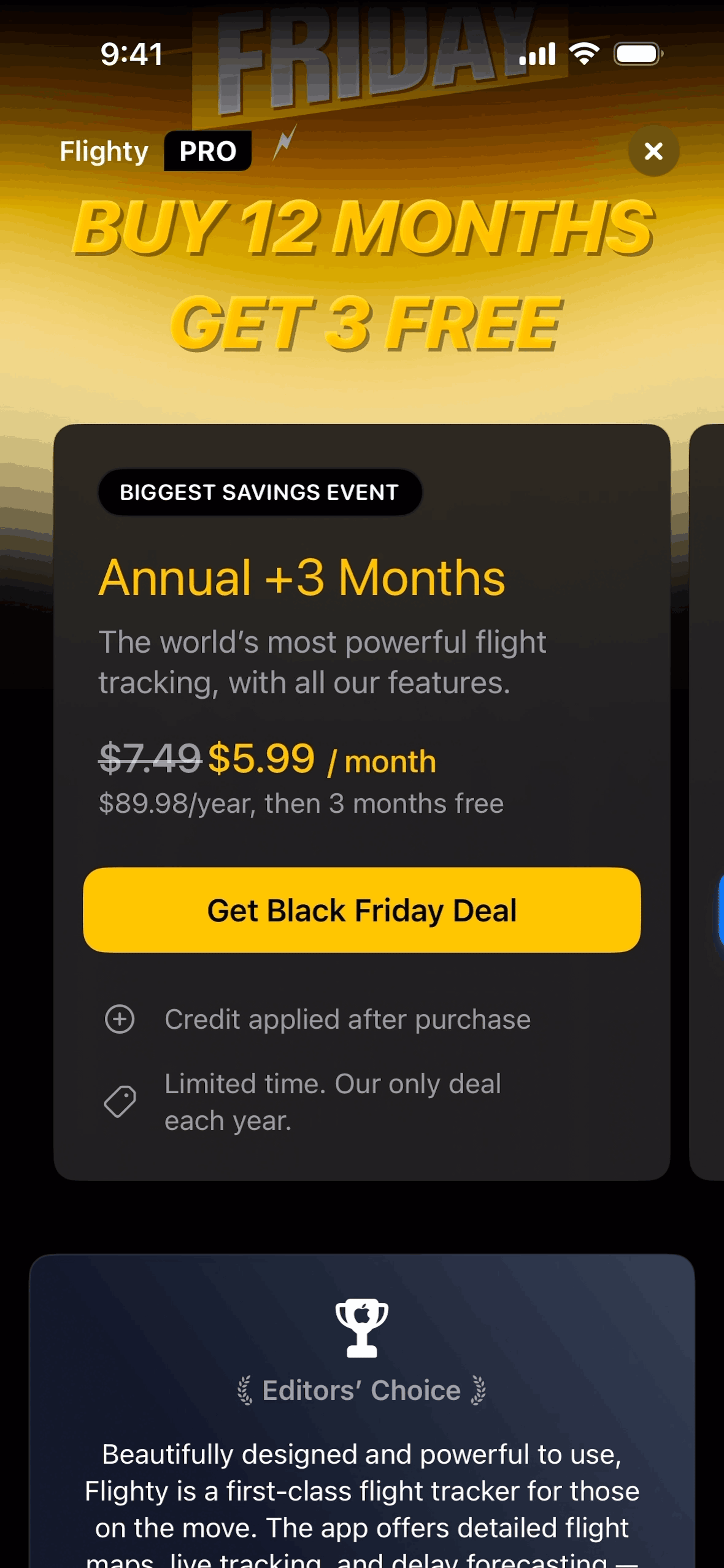 Flighty iOS Travel & Transportation interface screenshot 5