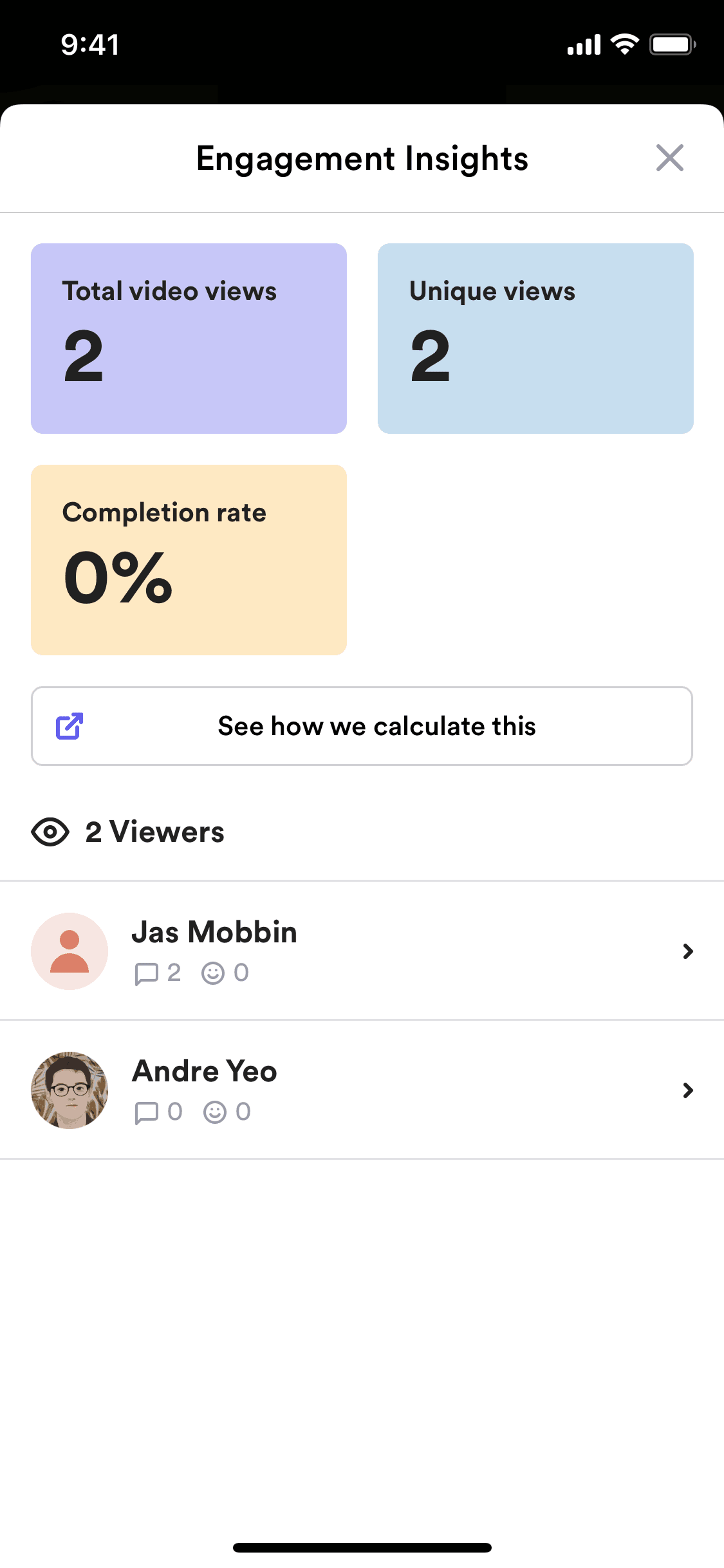 Loom iOS Photo & Video interface screenshot 13