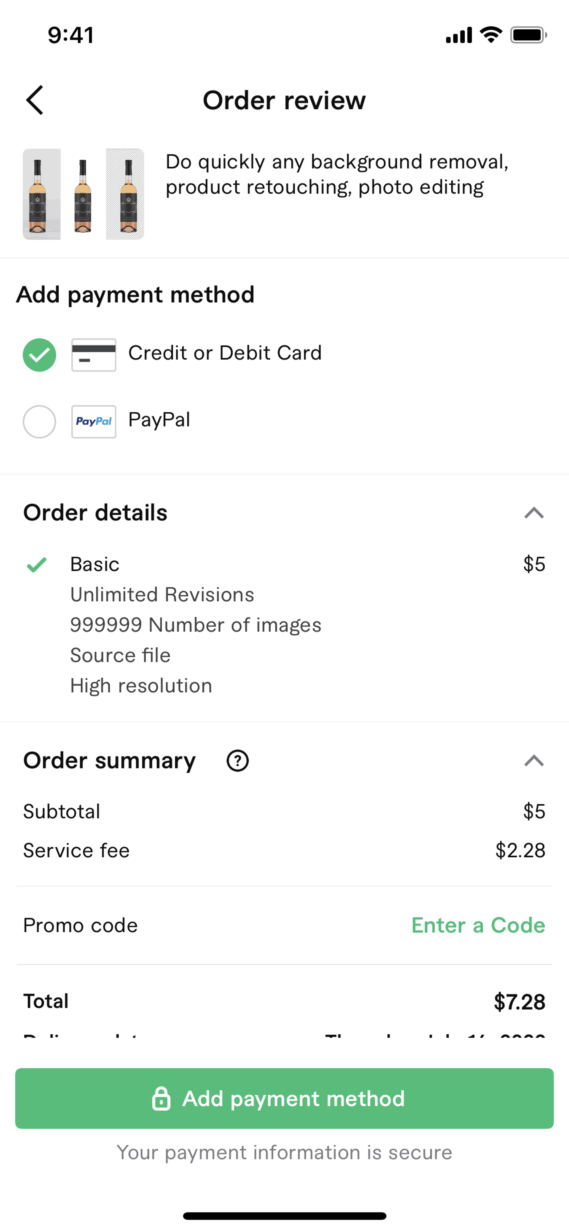 Fiverr iOS Business interface screenshot 23
