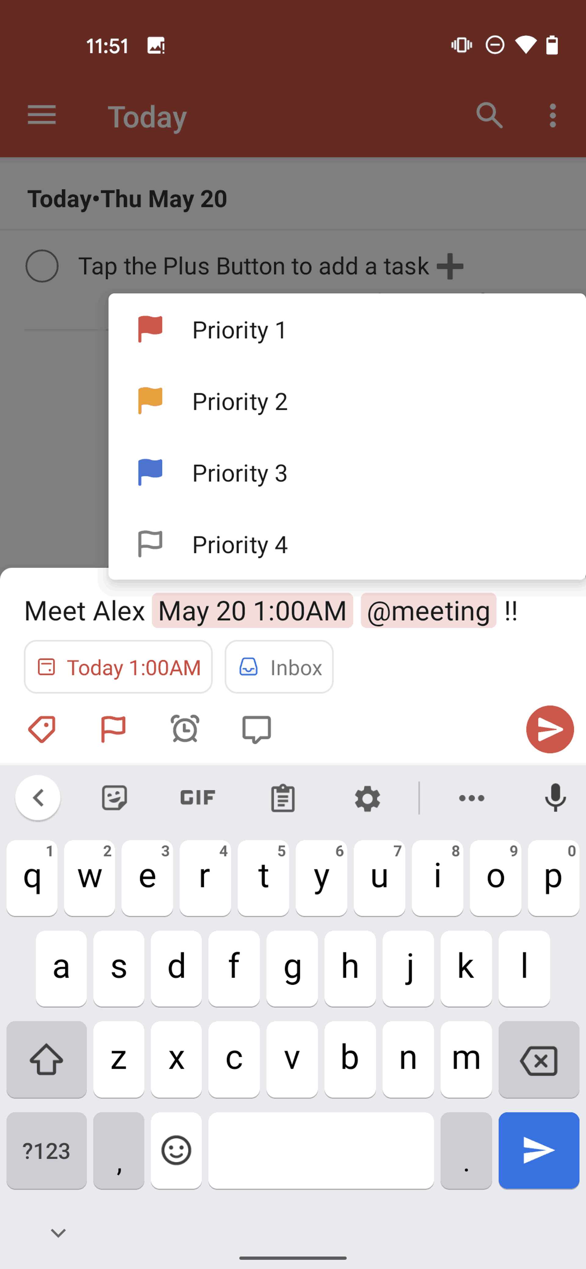 Todoist Android Collaboration interface screenshot 19