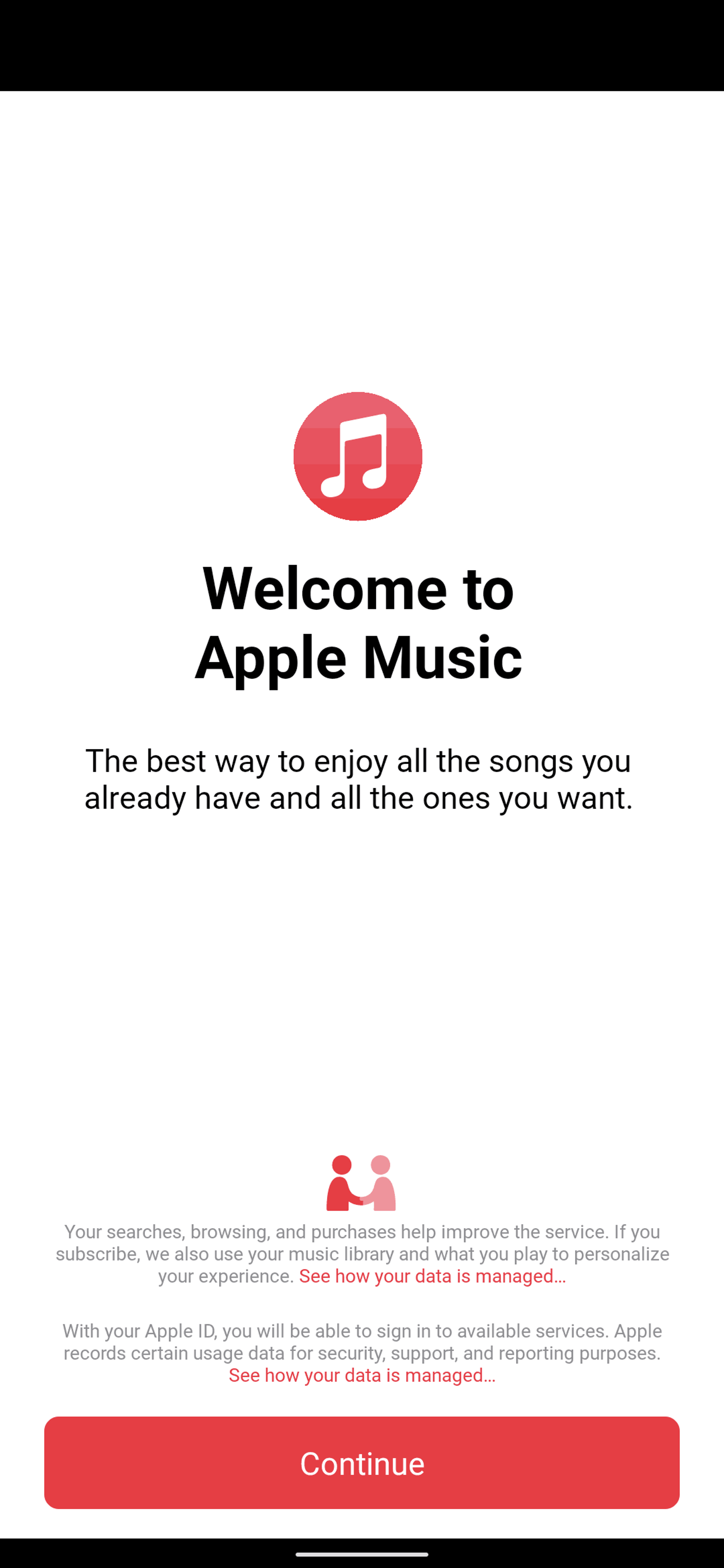 Apple Music Android Music & Audio interface screenshot 8