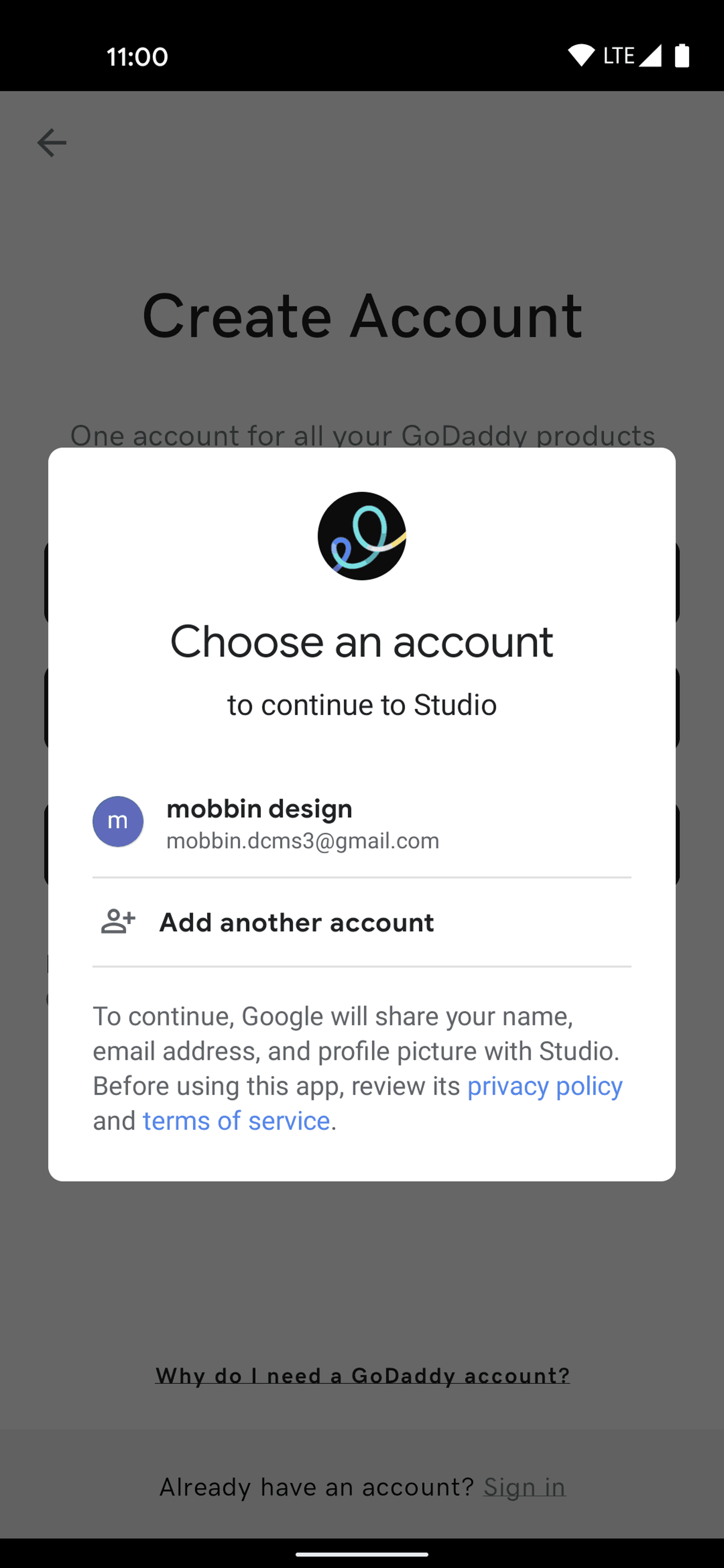 GoDaddy Studio Android Photo & Video interface screenshot 24