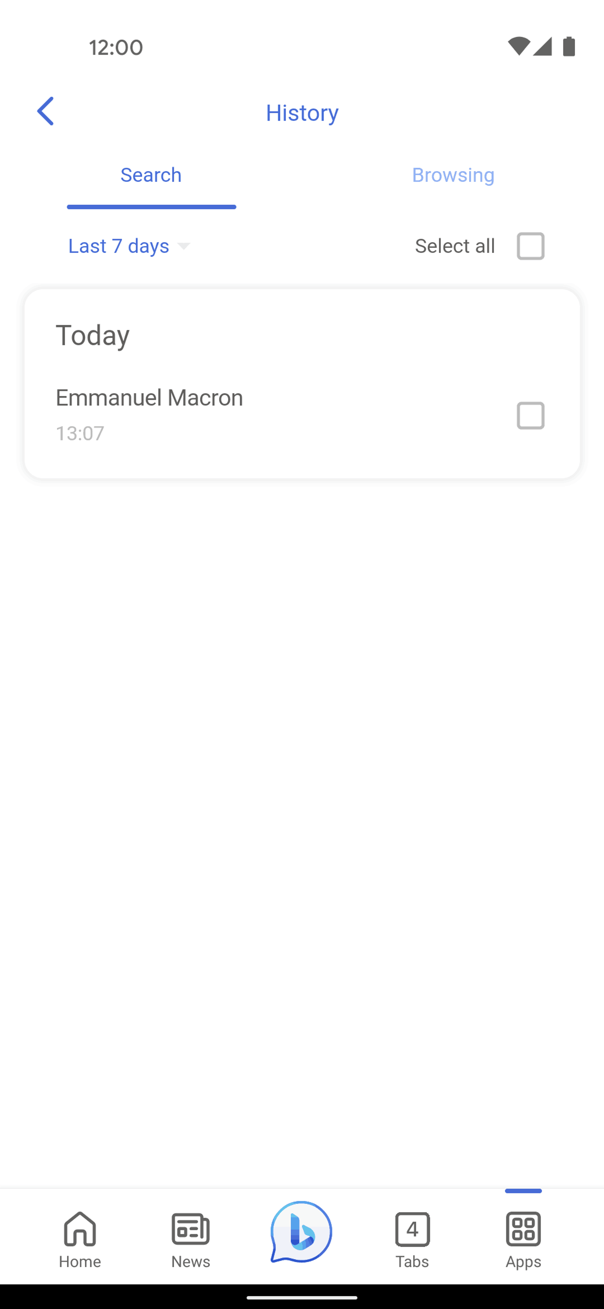 Bing Android AI interface screenshot 13