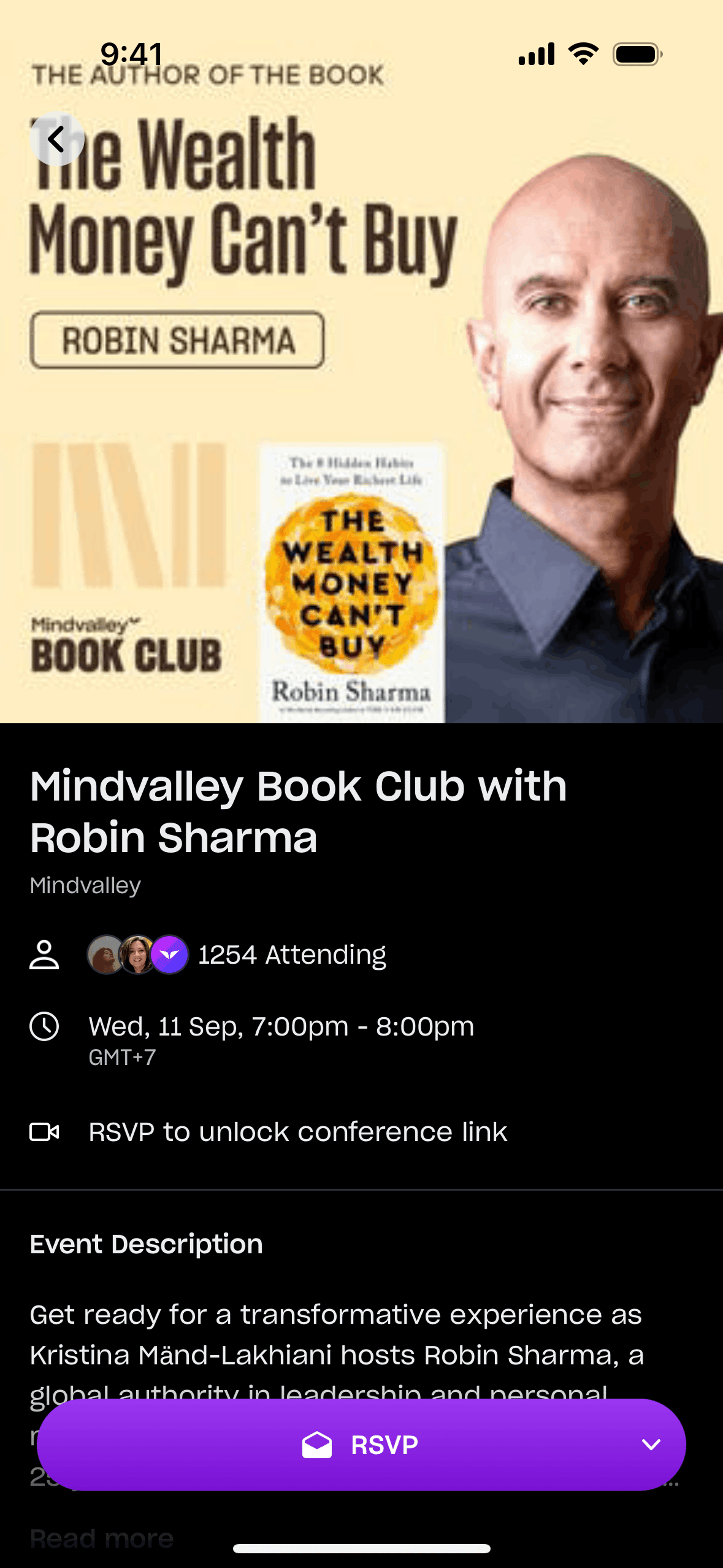 Mindvalley iOS Education interface screenshot 12