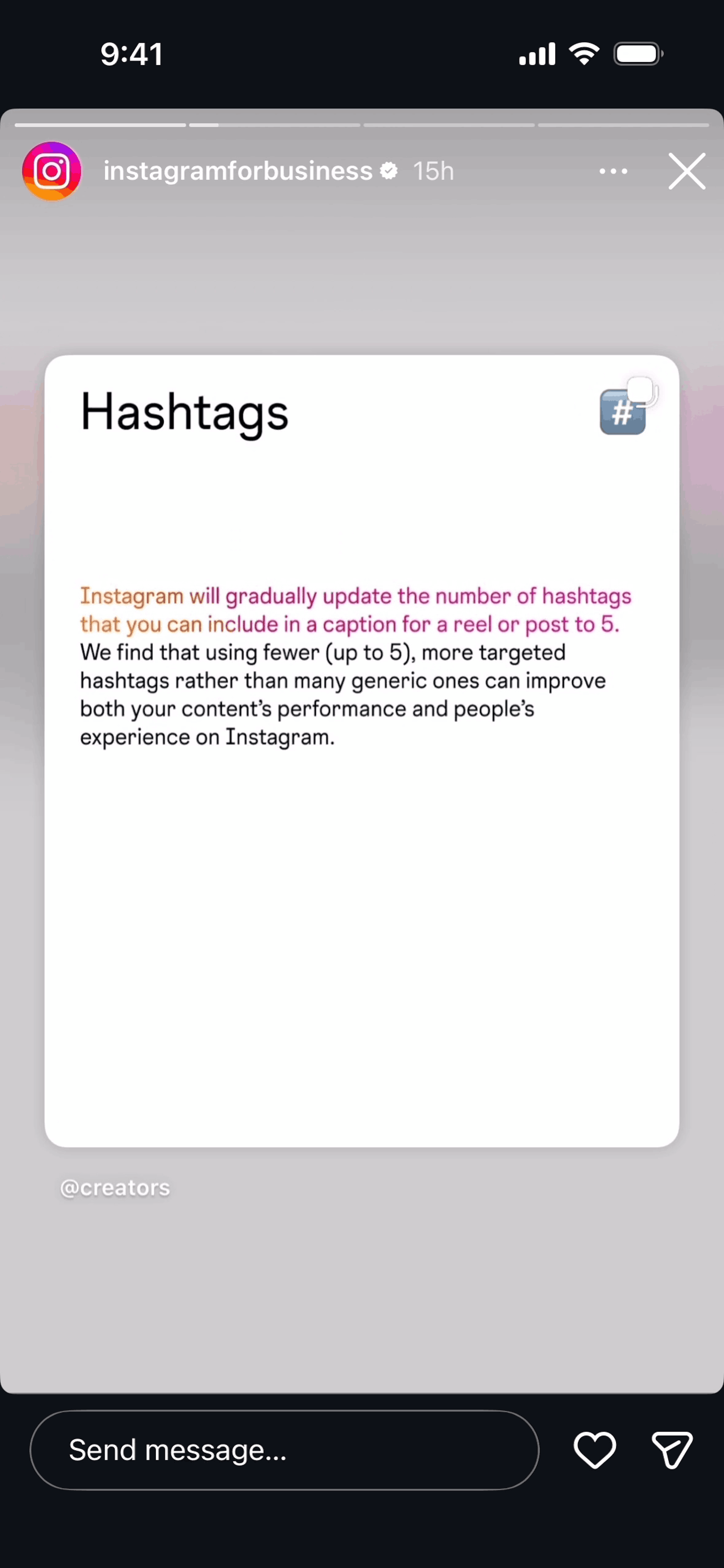 Instagram iOS Photo & Video interface screenshot 8