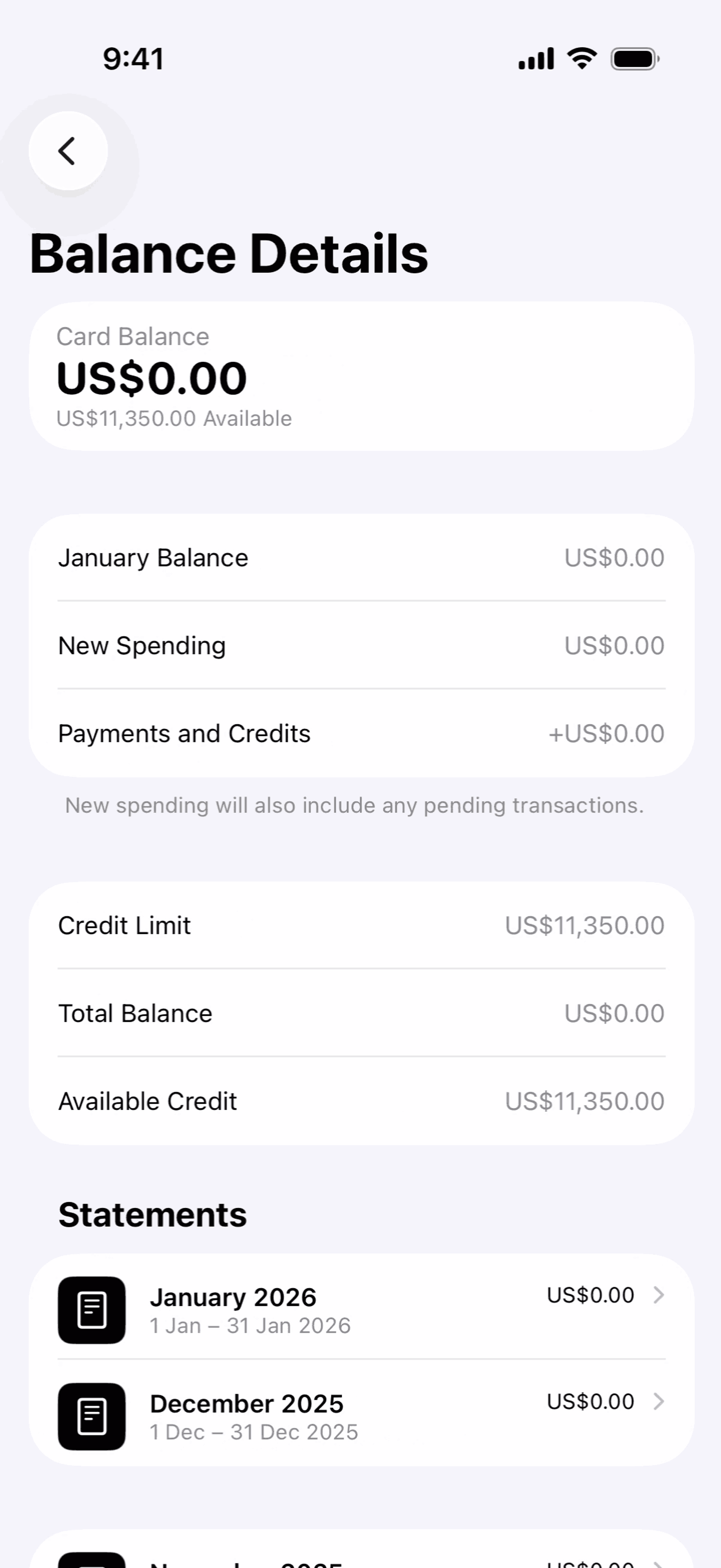 Apple Wallet iOS Finance interface screenshot 11