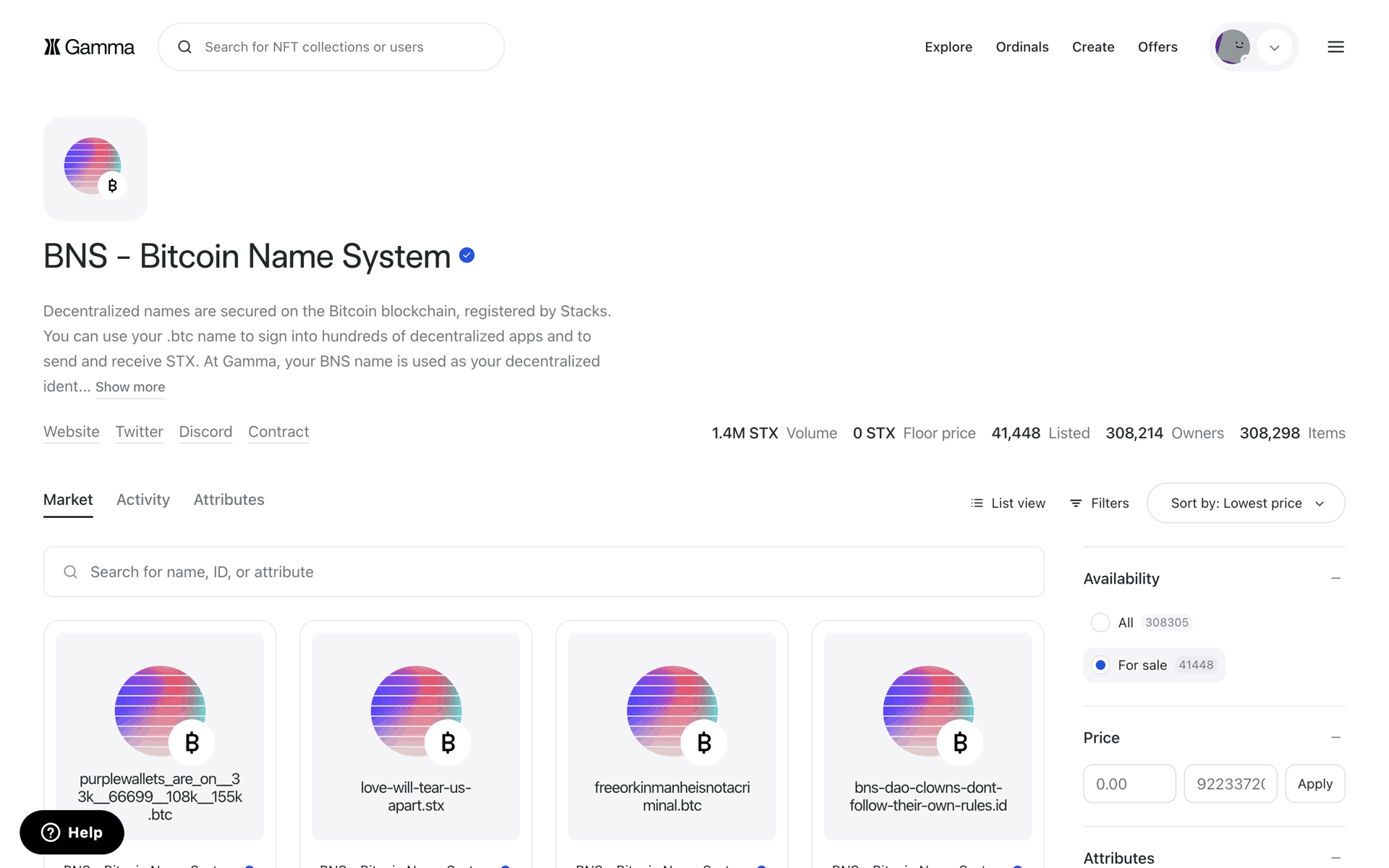 Gamma Web Crypto & Web3 interface screenshot 23