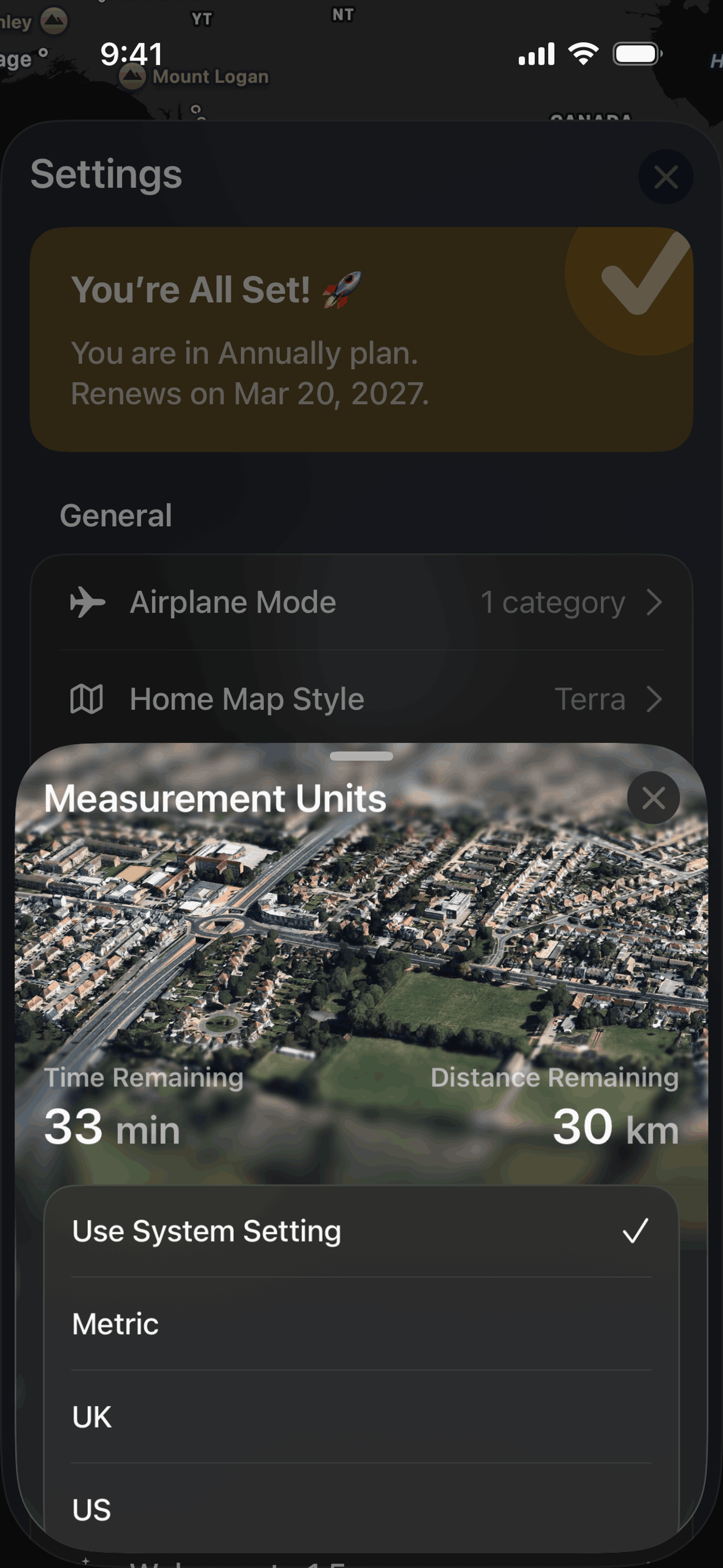 FocusFlight iOS Productivity interface screenshot 6