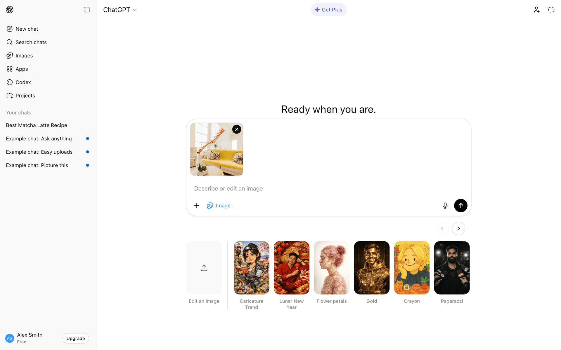 ChatGPT Web AI interface screenshot 18