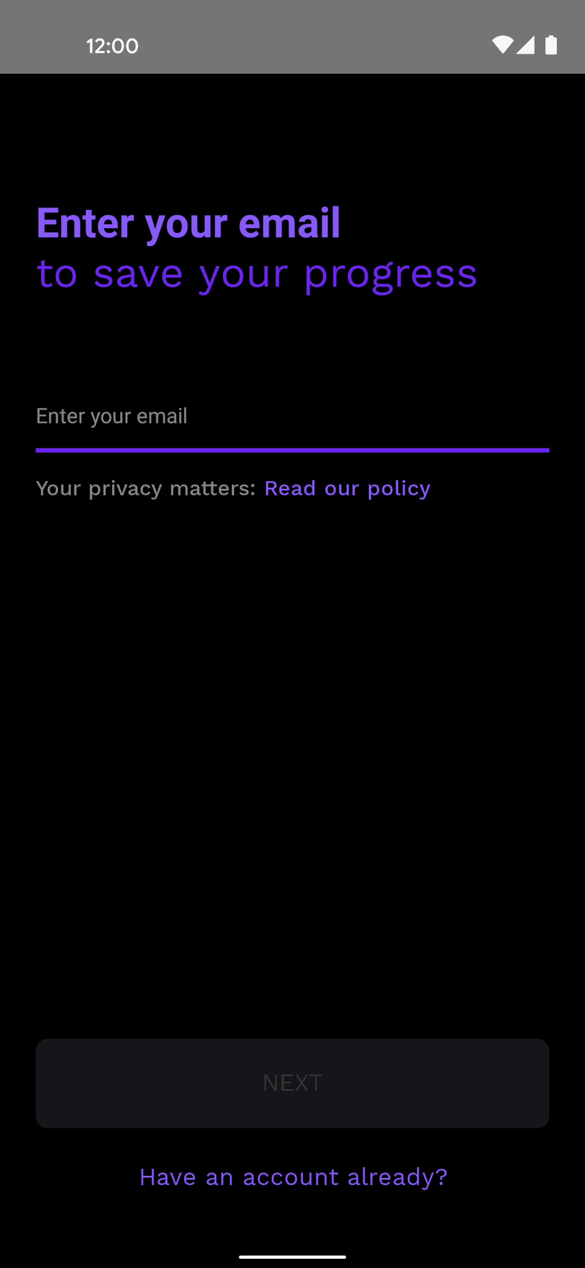Rise Android Health & Fitness interface screenshot 15