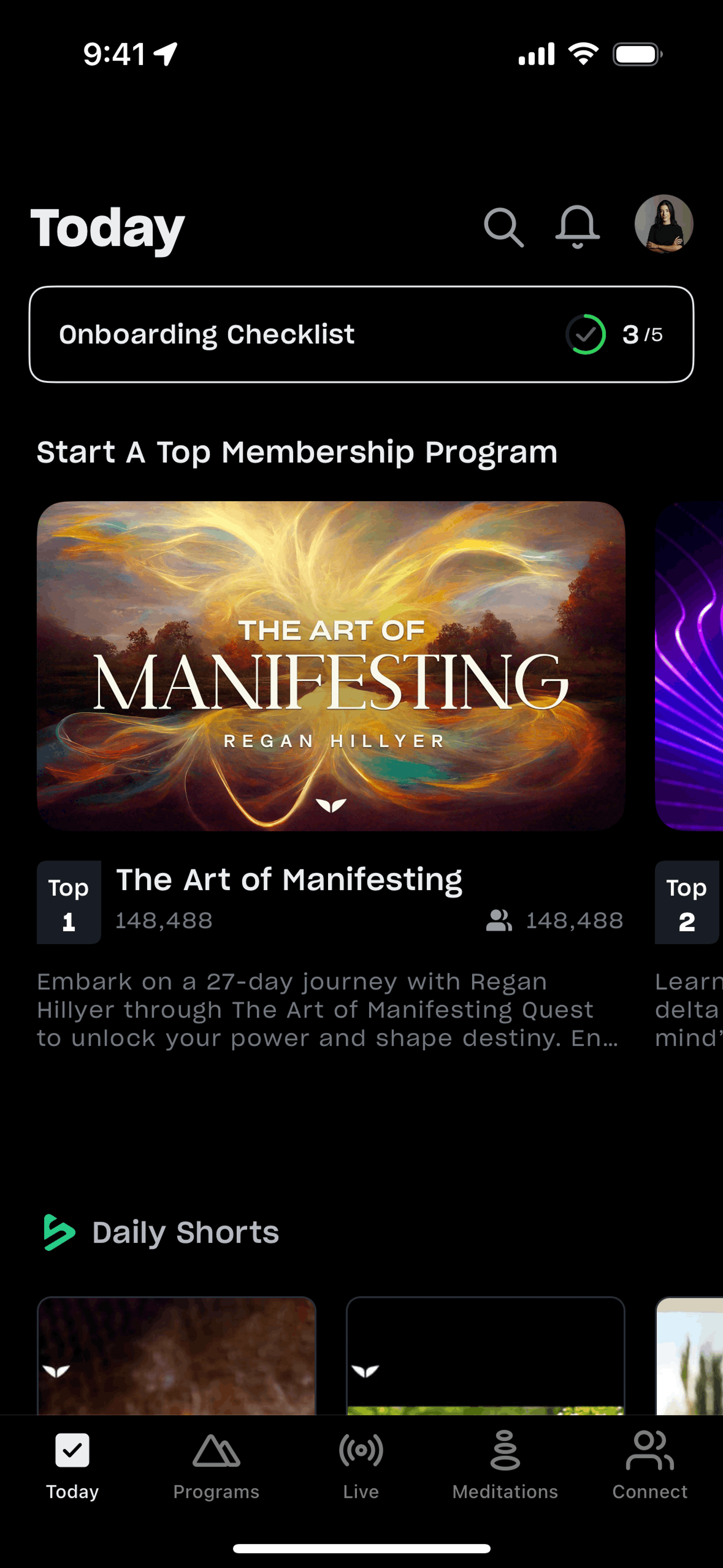 Mindvalley iOS Education interface screenshot 9