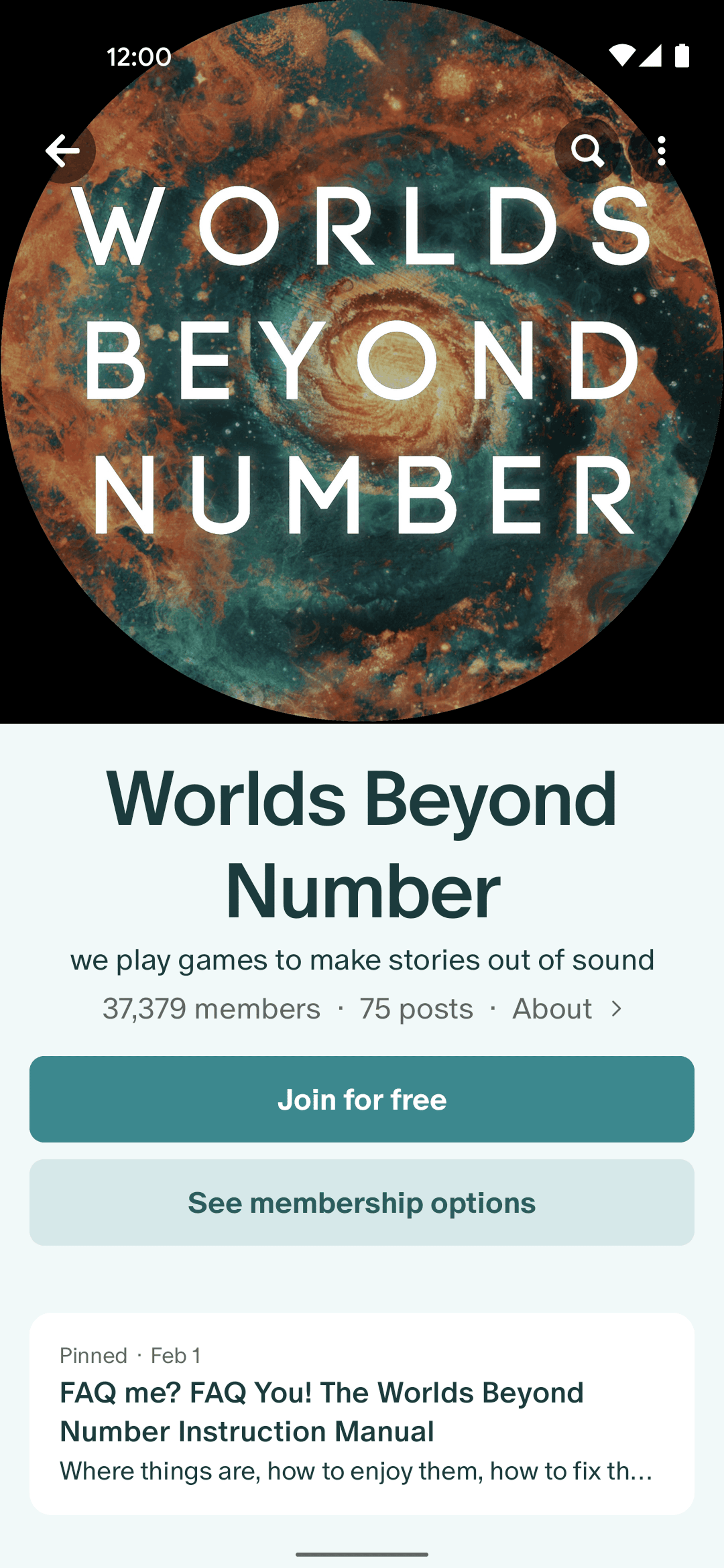Patreon Android Social Networking interface screenshot 2