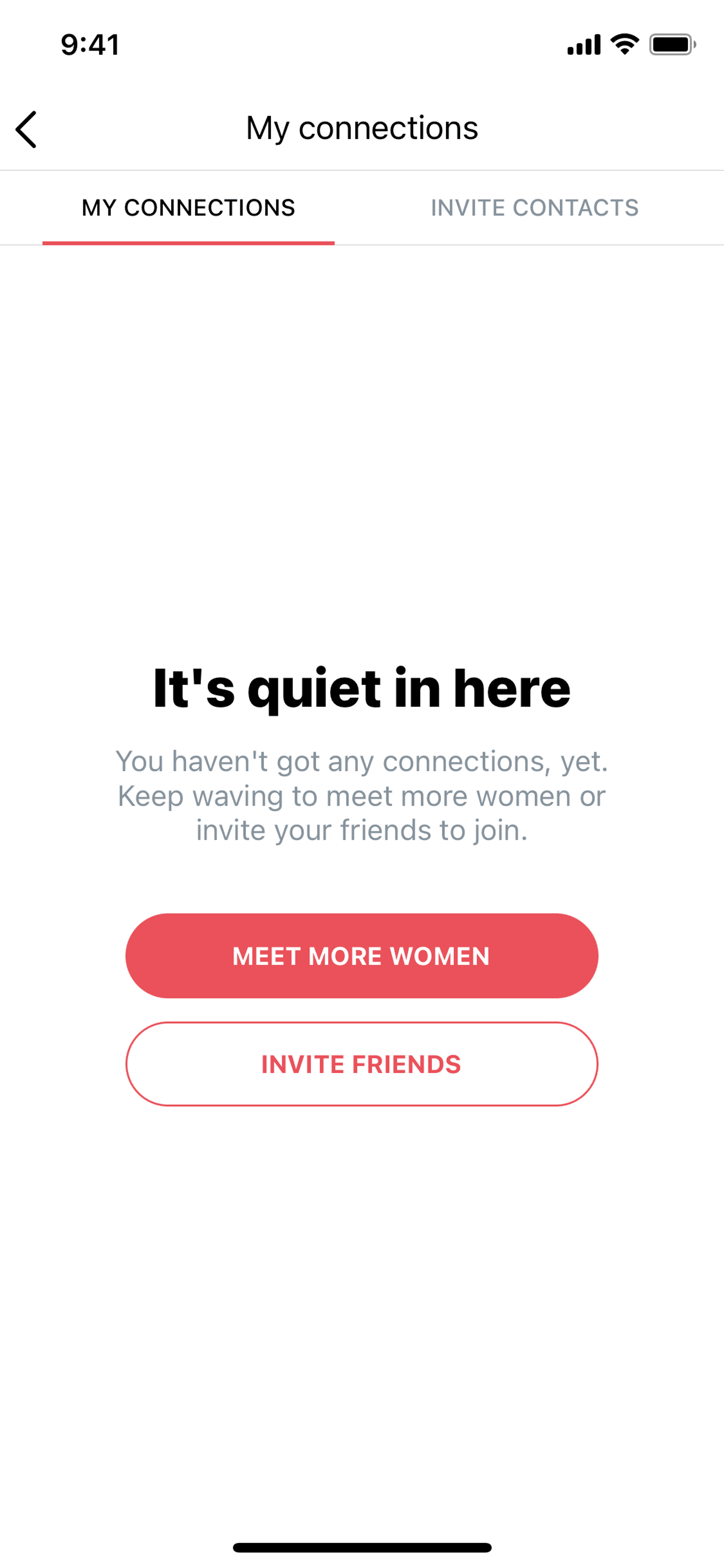 Peanut iOS Social Networking interface screenshot 20