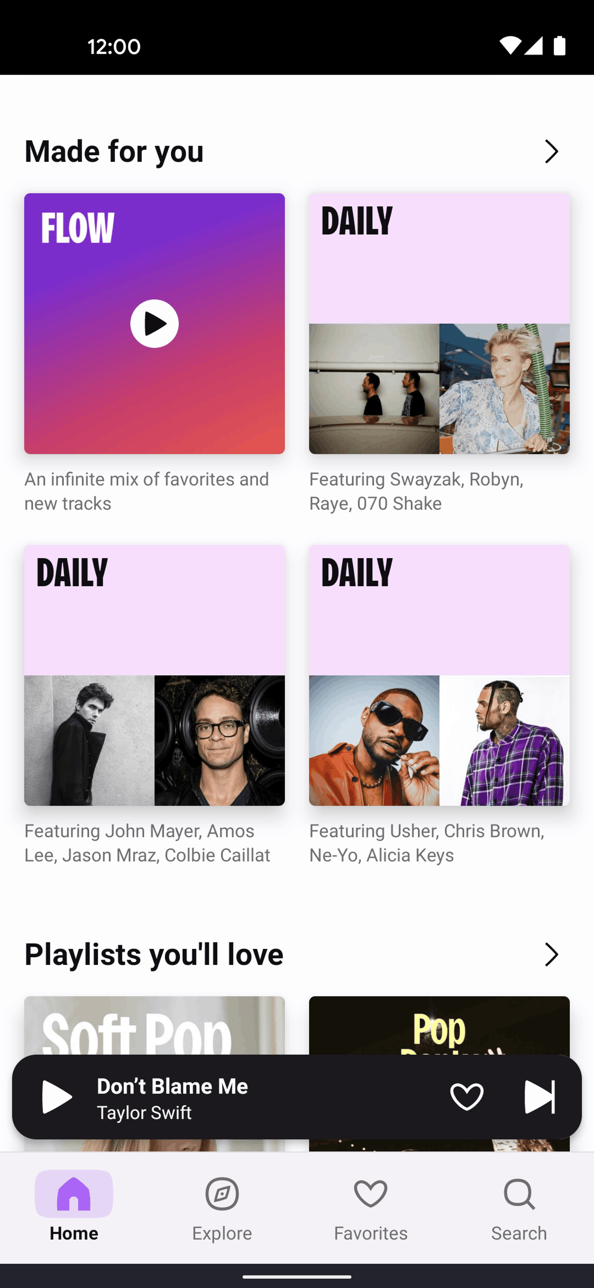 Deezer Android Entertainment interface screenshot 9