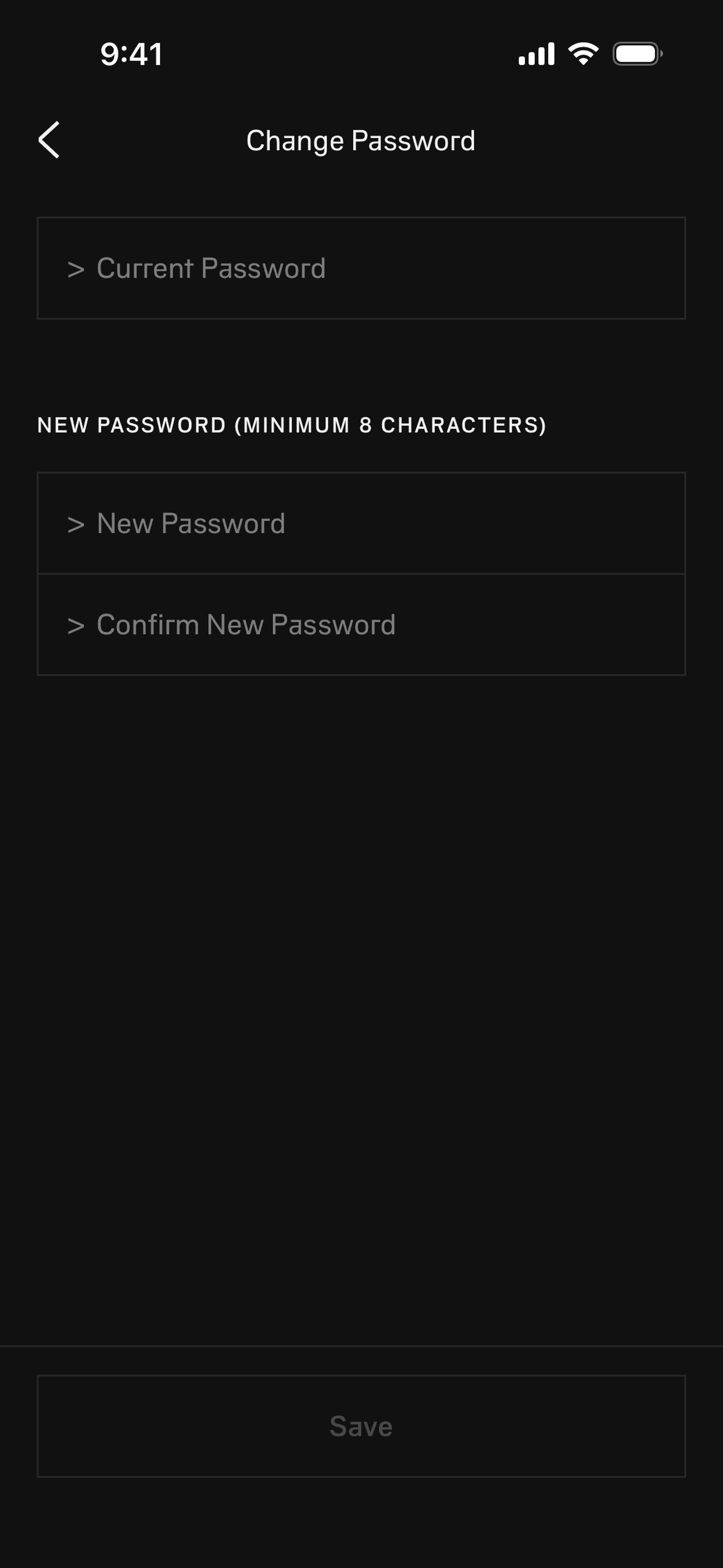 alias iOS Shopping interface screenshot 22