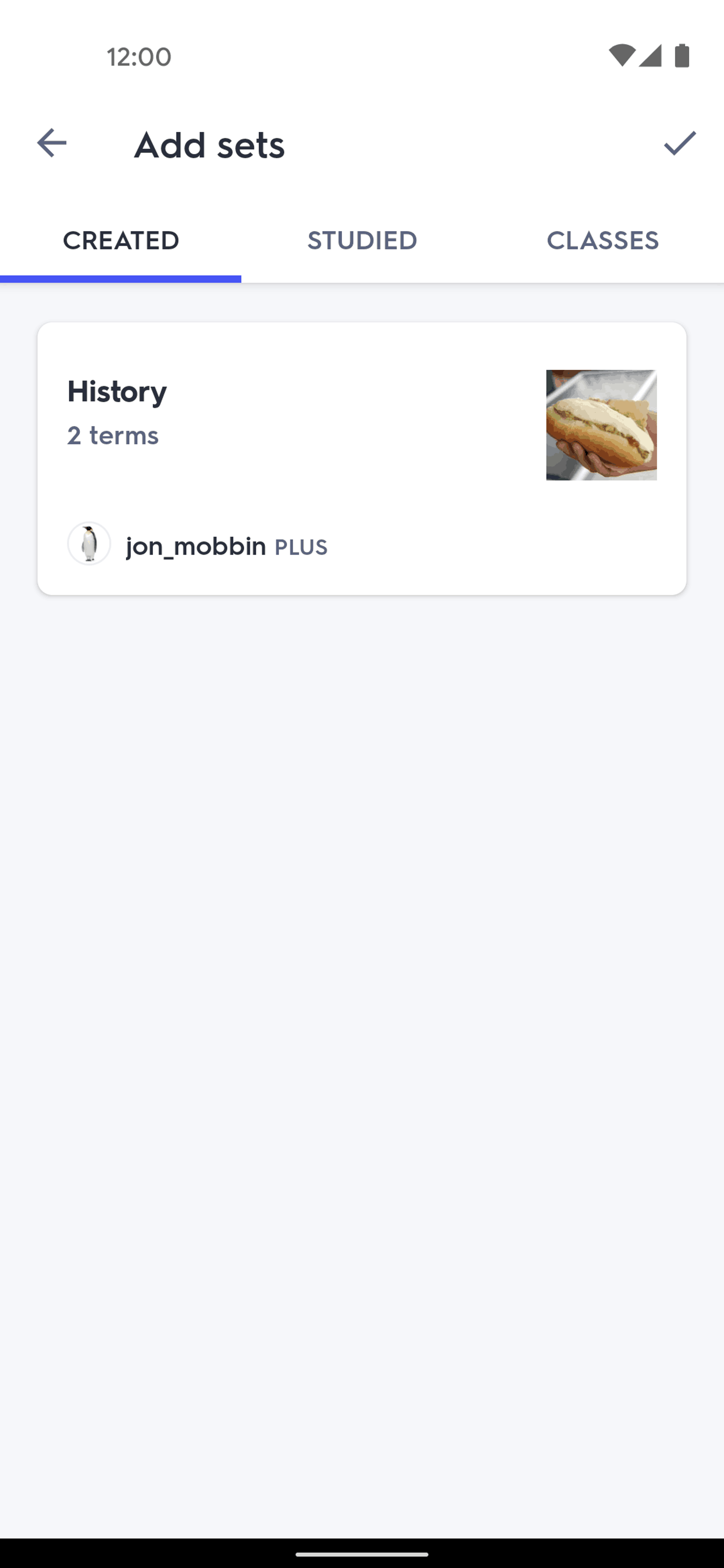 Quizlet Android Education interface screenshot 16