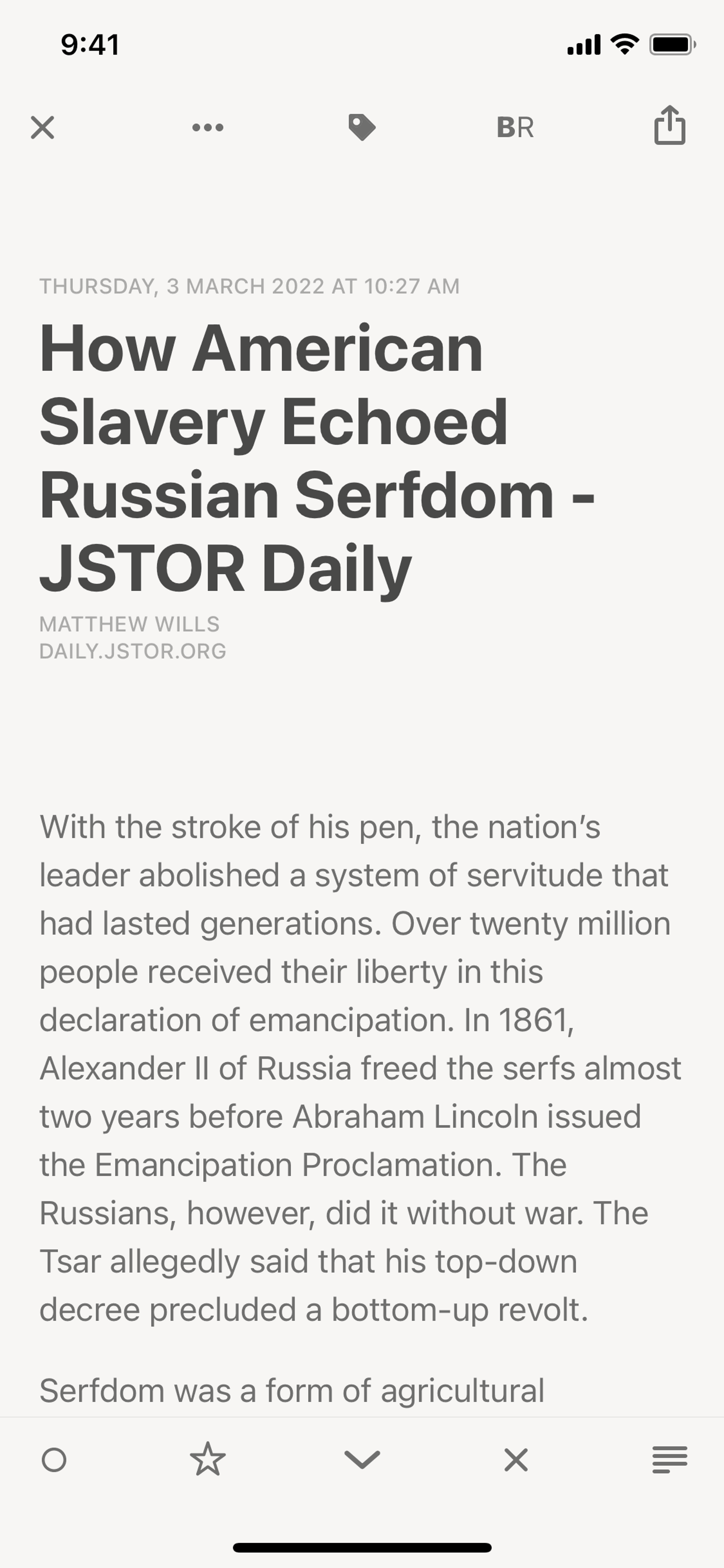 Reeder 5 iOS News interface screenshot 21