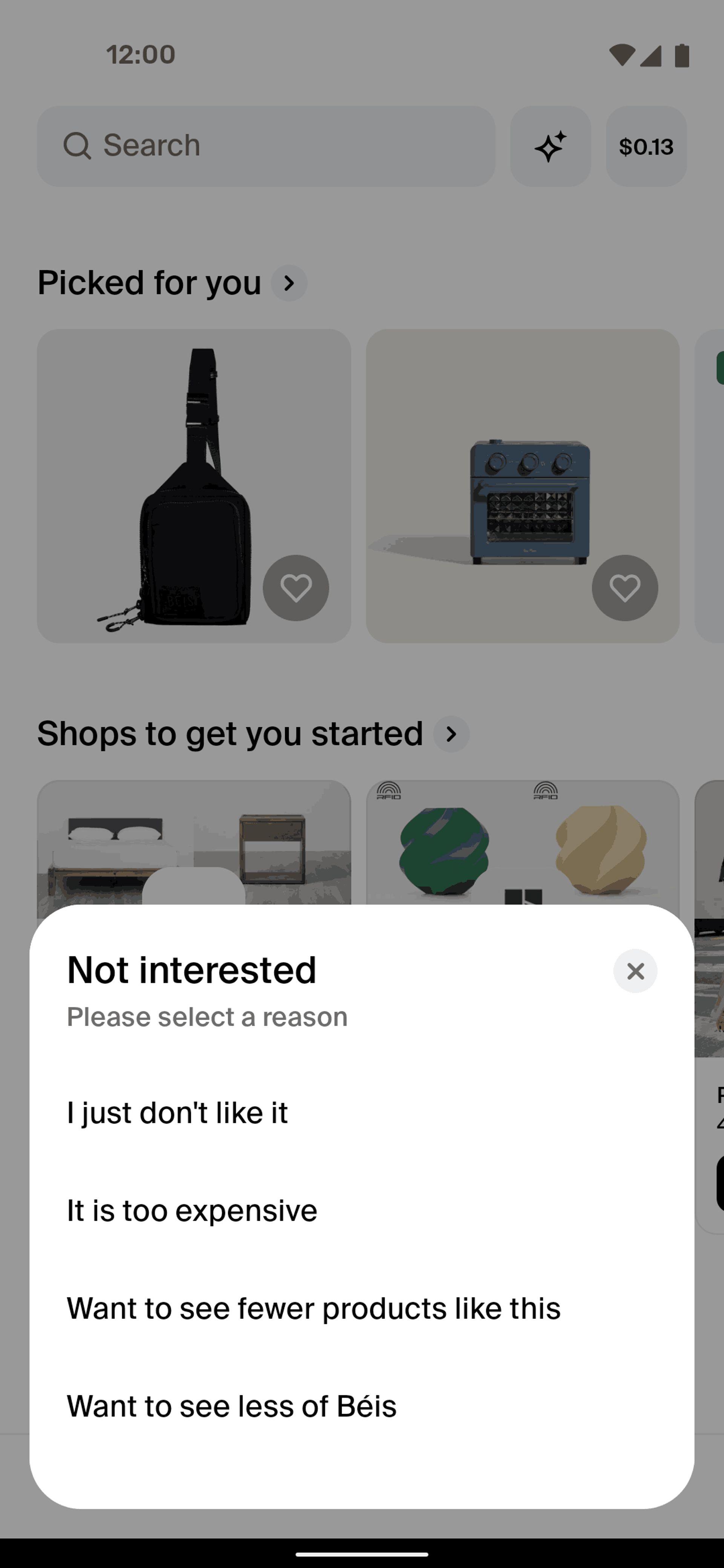 Shop Android Shopping interface screenshot 14