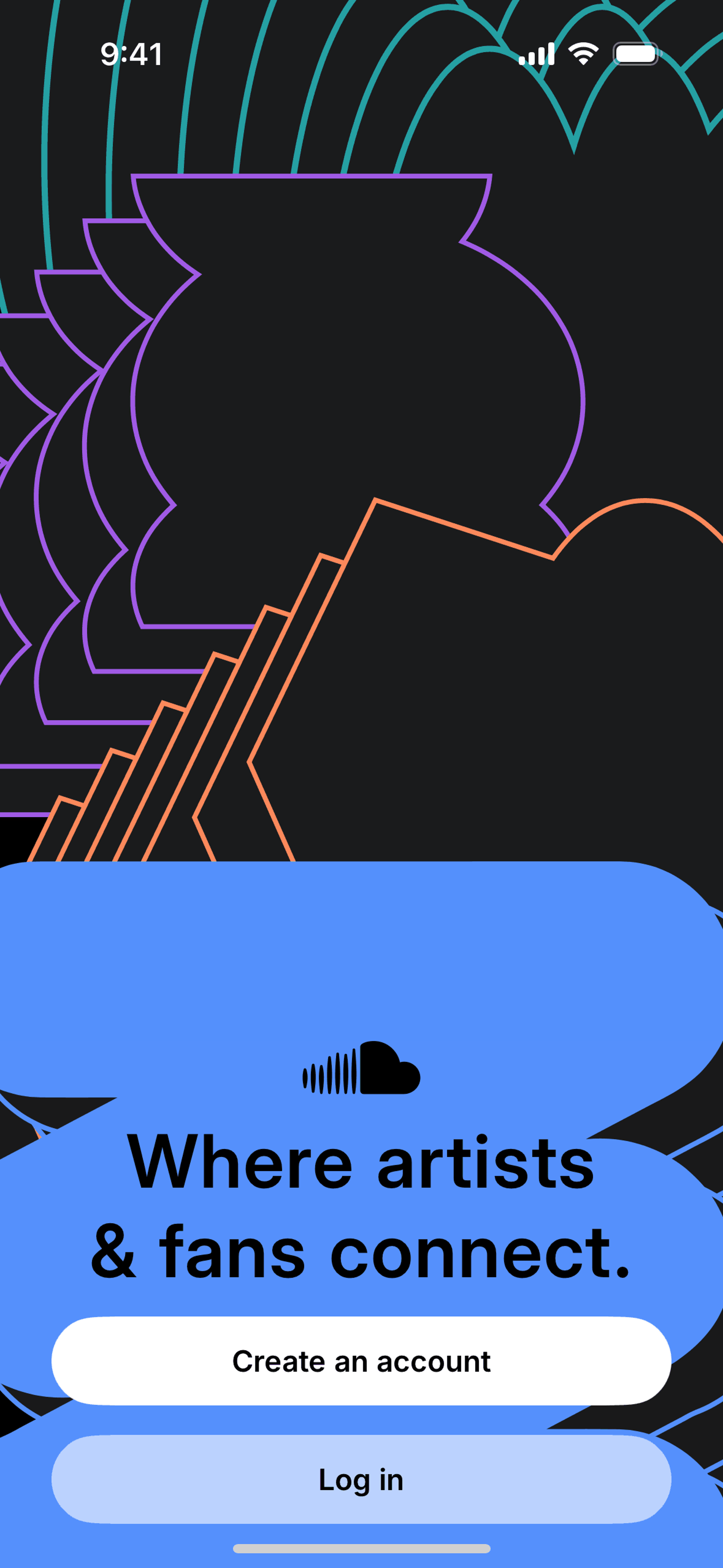 SoundCloud iOS Music & Audio interface screenshot 3