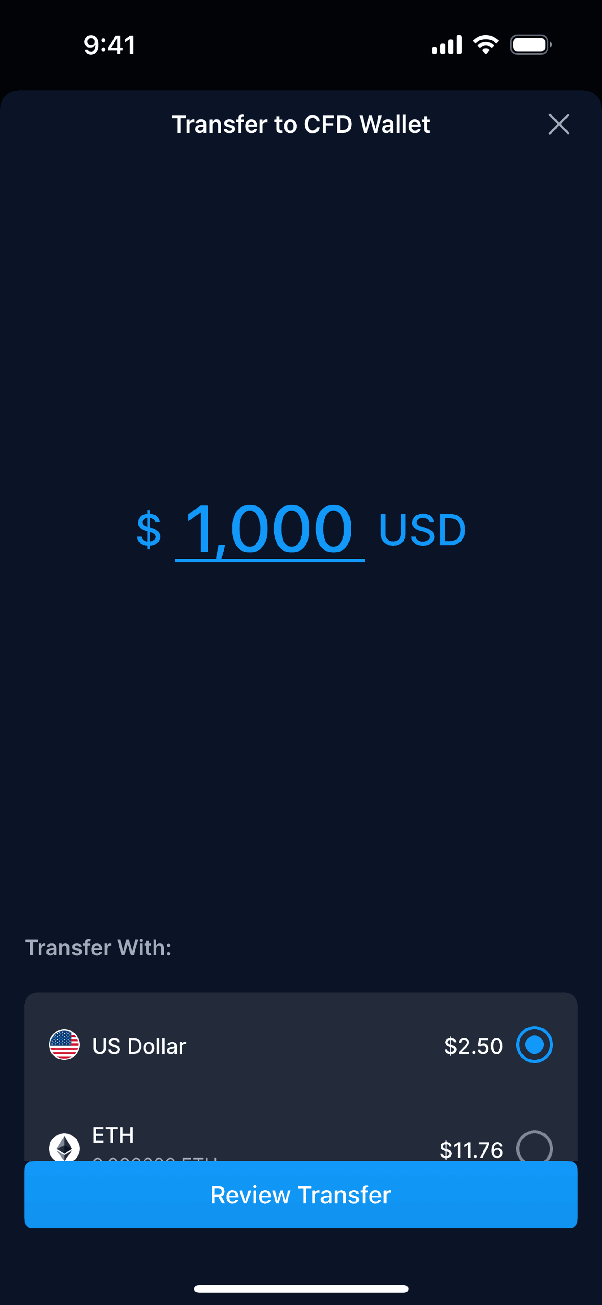 Crypto.com iOS Finance interface screenshot 18