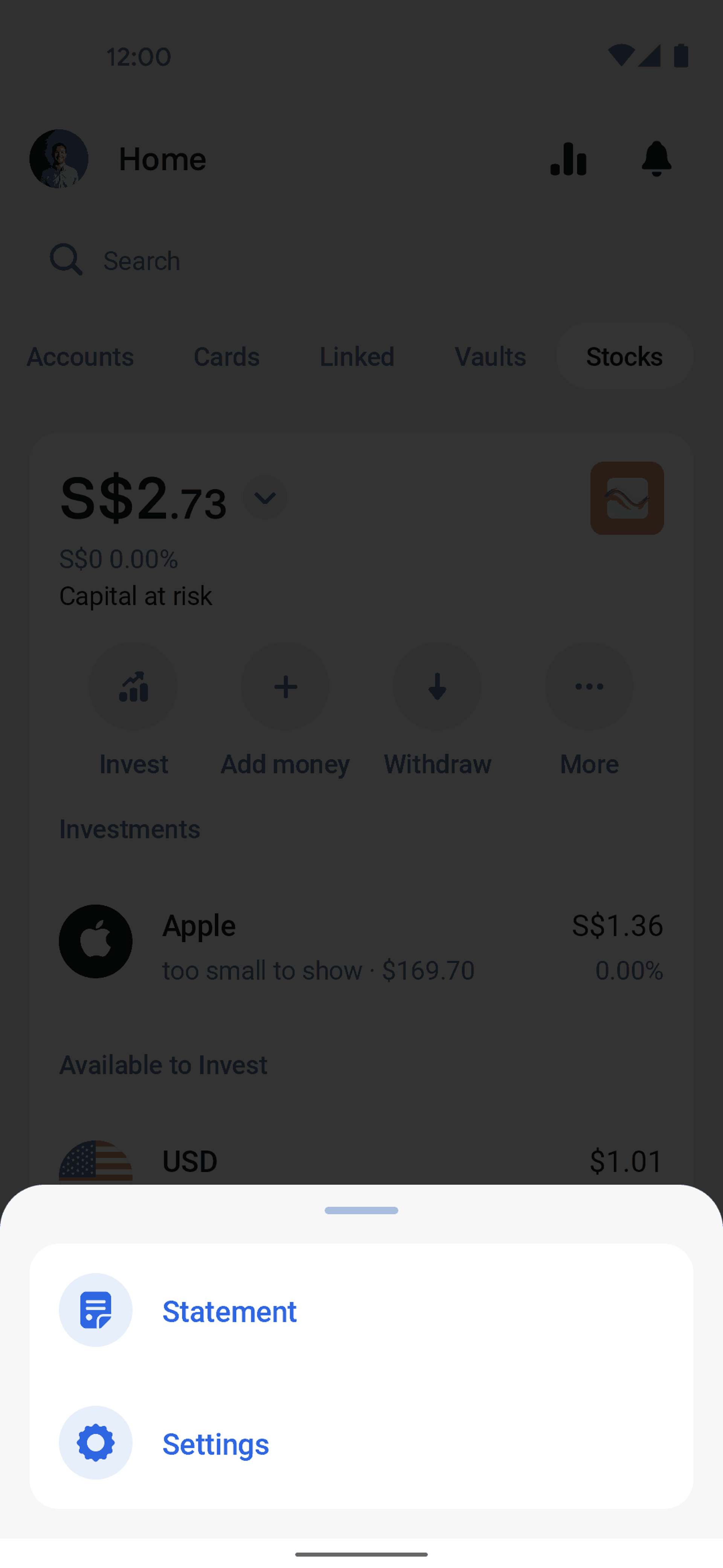 Revolut Android Finance interface screenshot 14