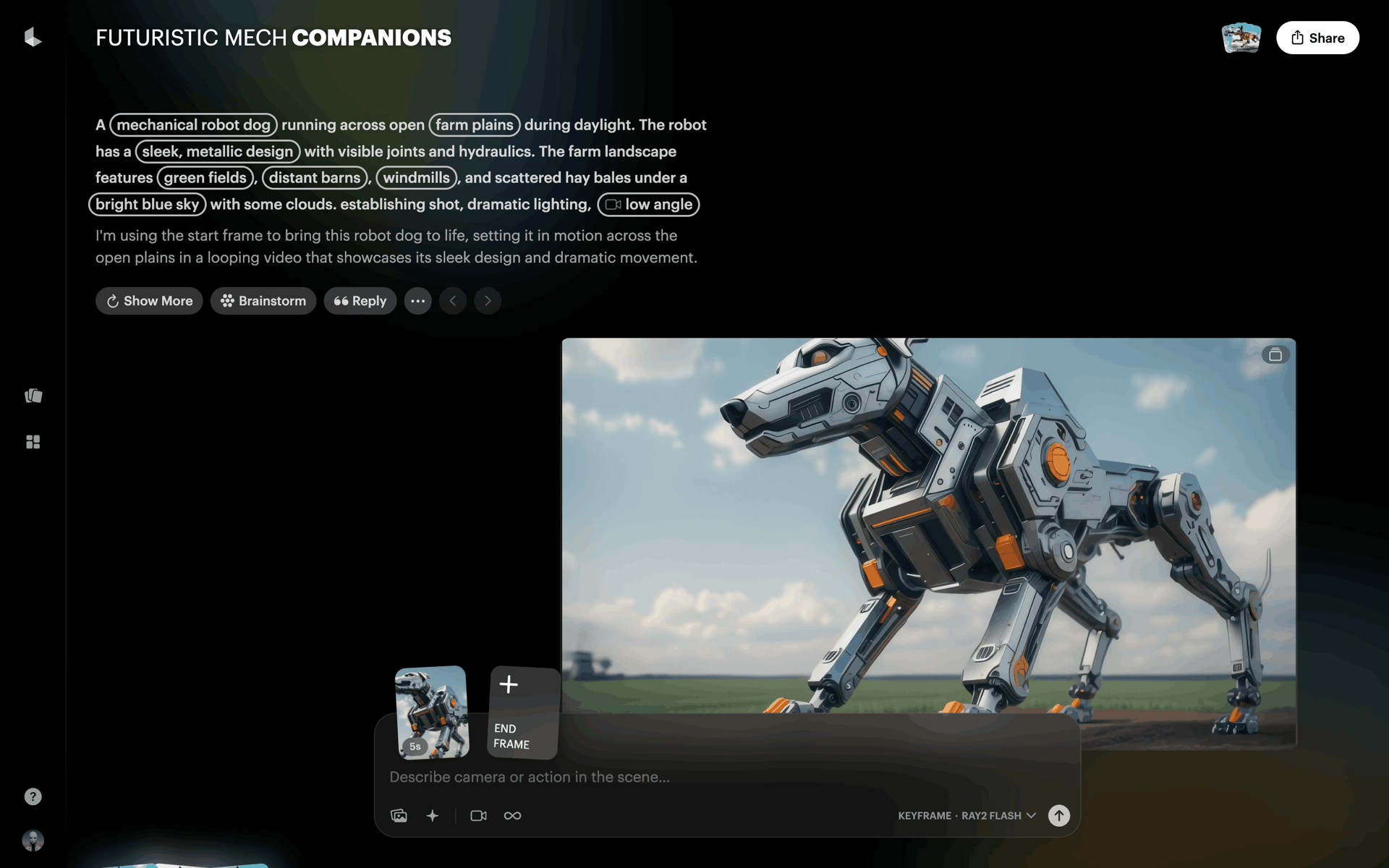Luma AI Web Photo & Video interface screenshot 20