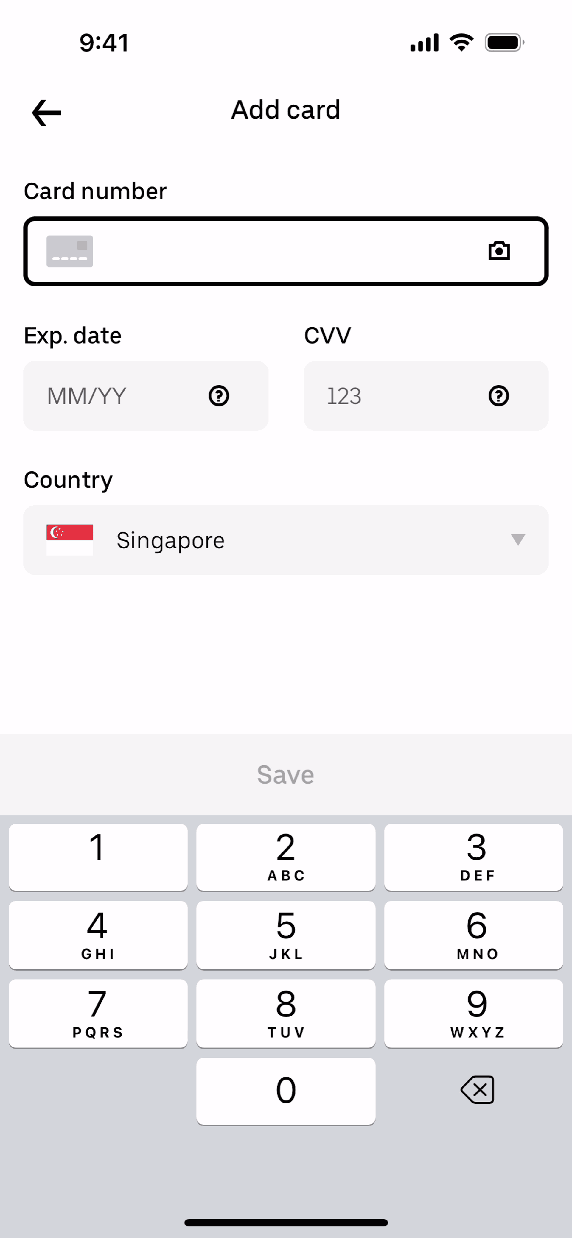 Uber Eats iOS Food & Drink interface screenshot 9
