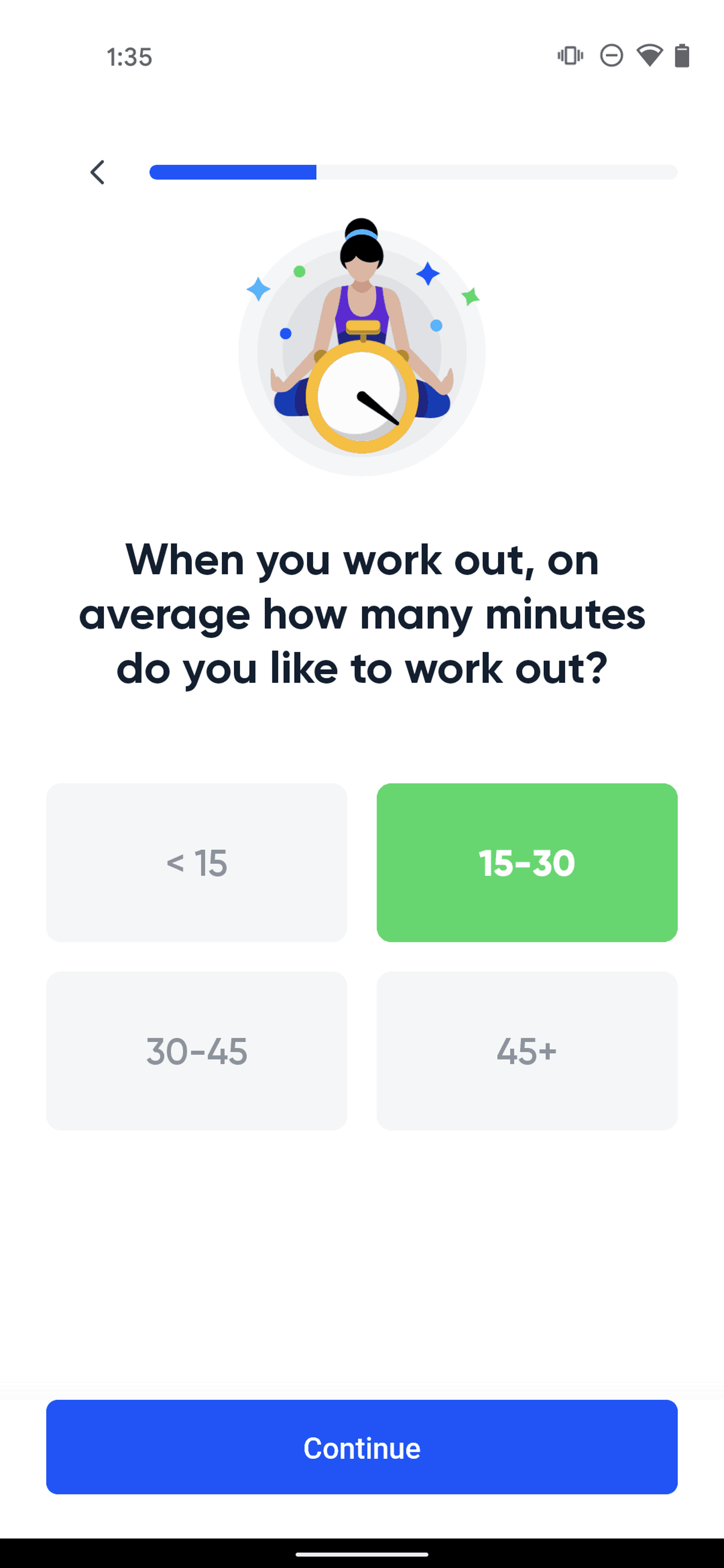 Aaptiv Android Health & Fitness interface screenshot 16