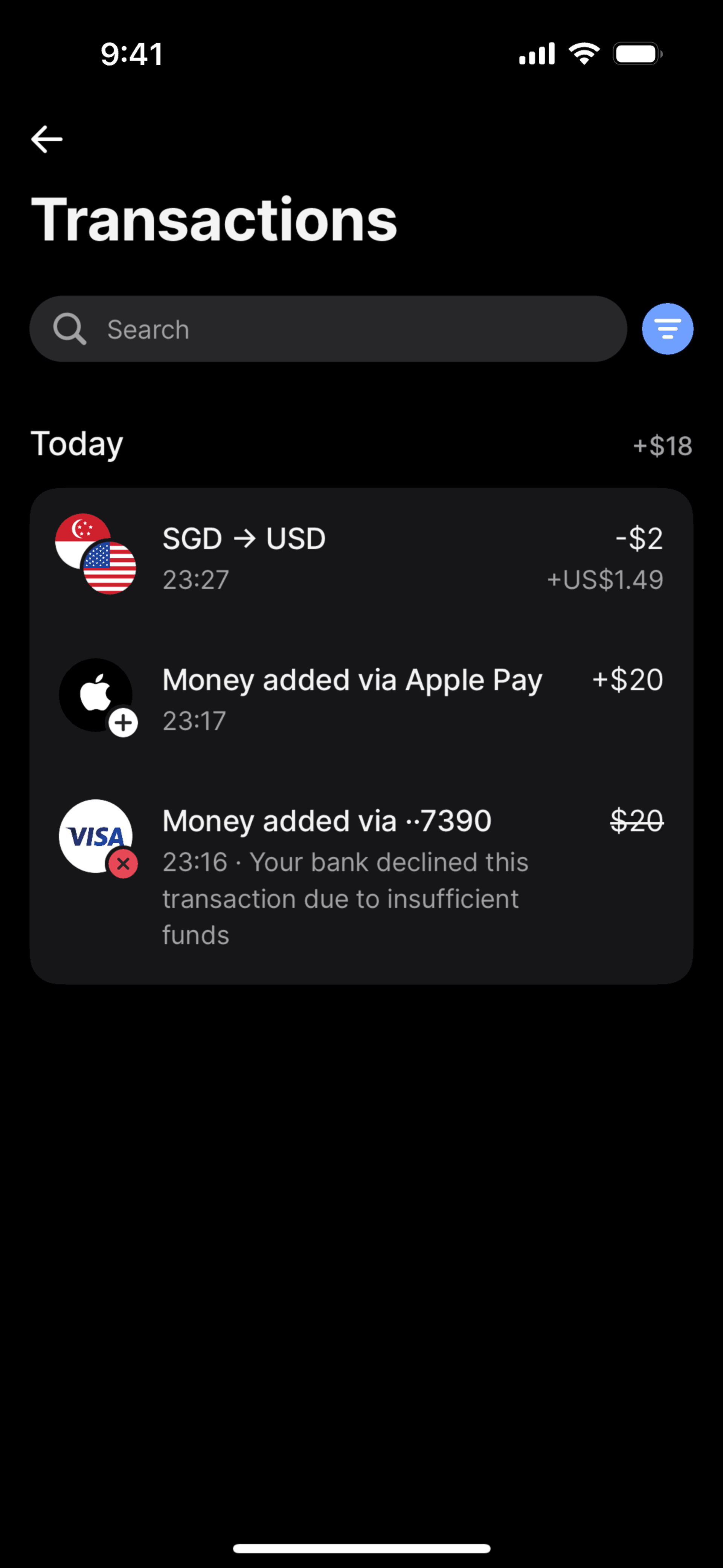 Revolut iOS Finance interface screenshot 22