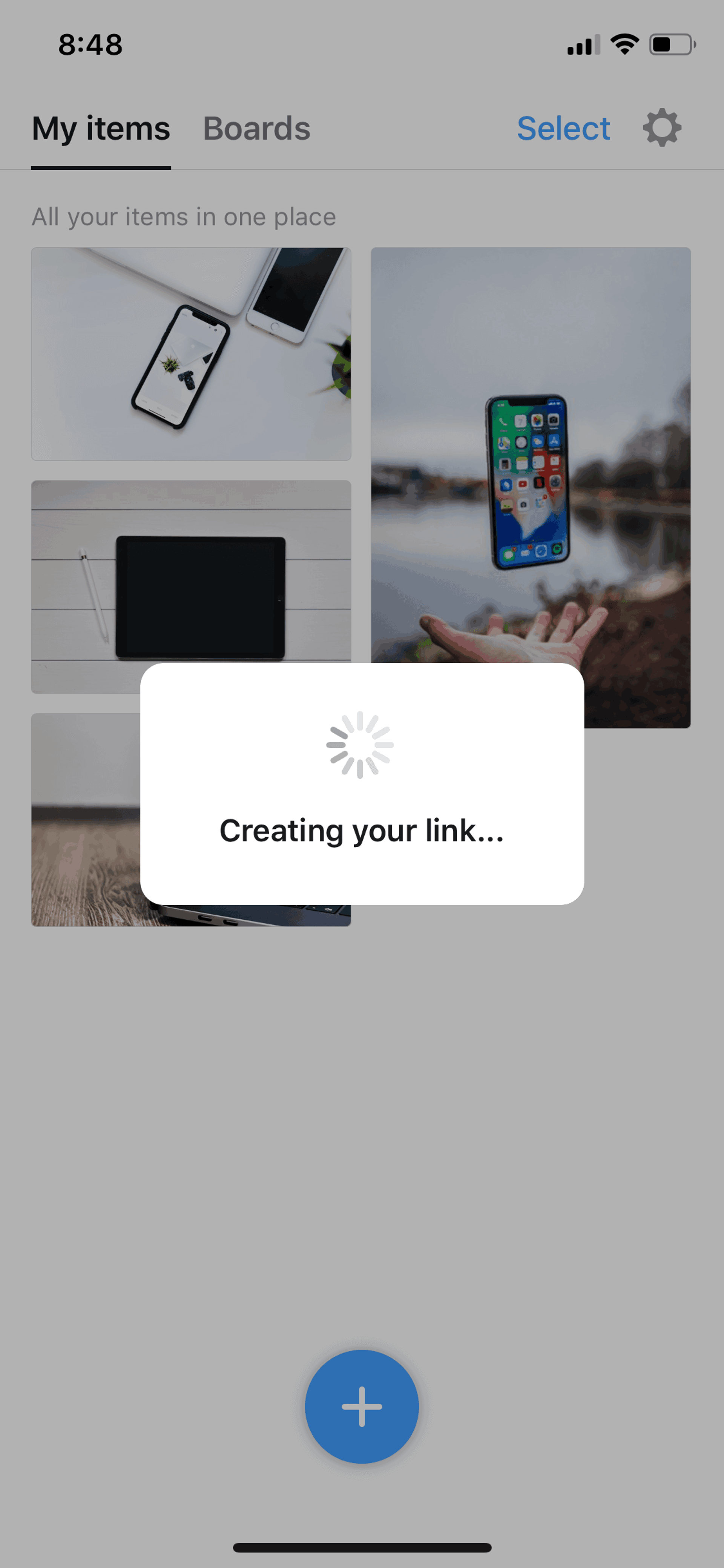 Collect iOS Productivity interface screenshot 11
