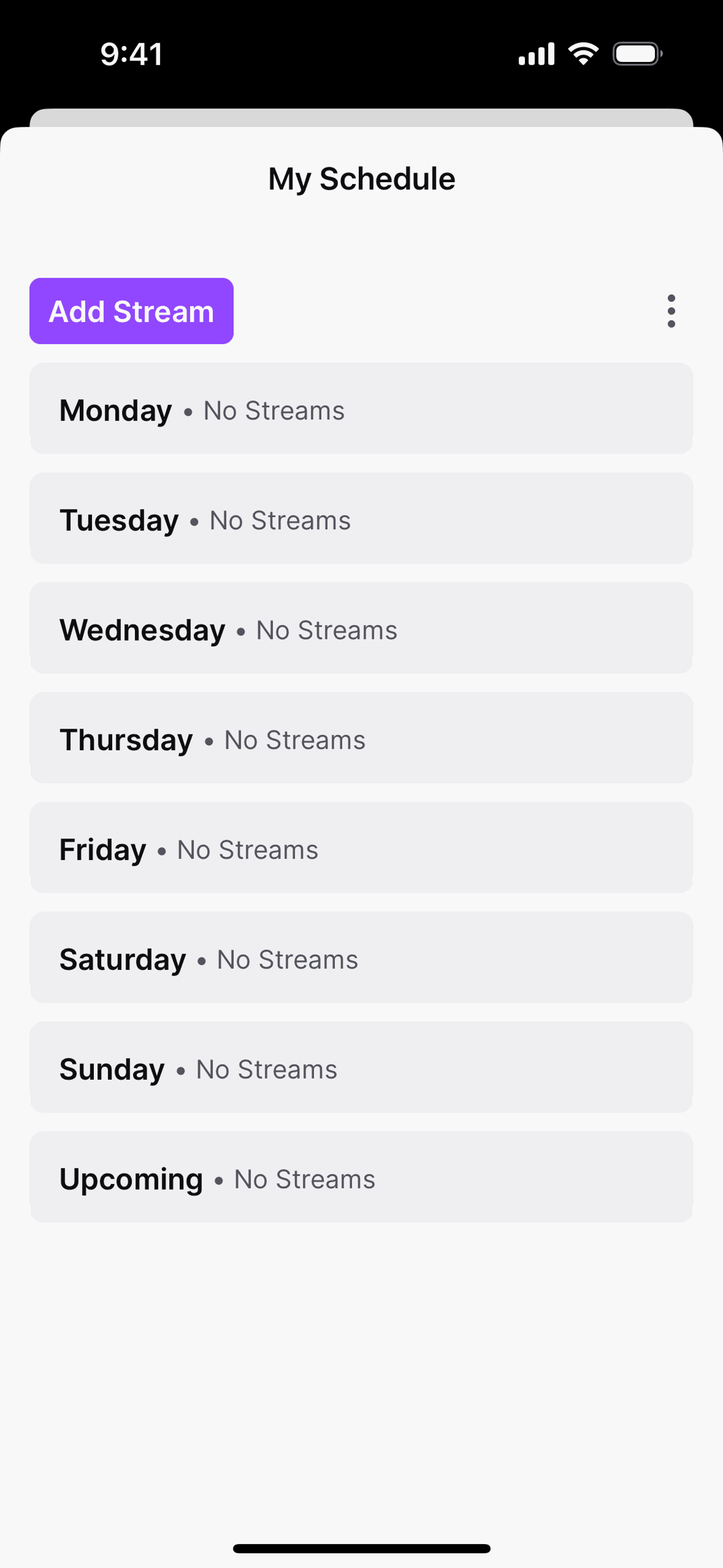 Twitch iOS Photo & Video interface screenshot 16