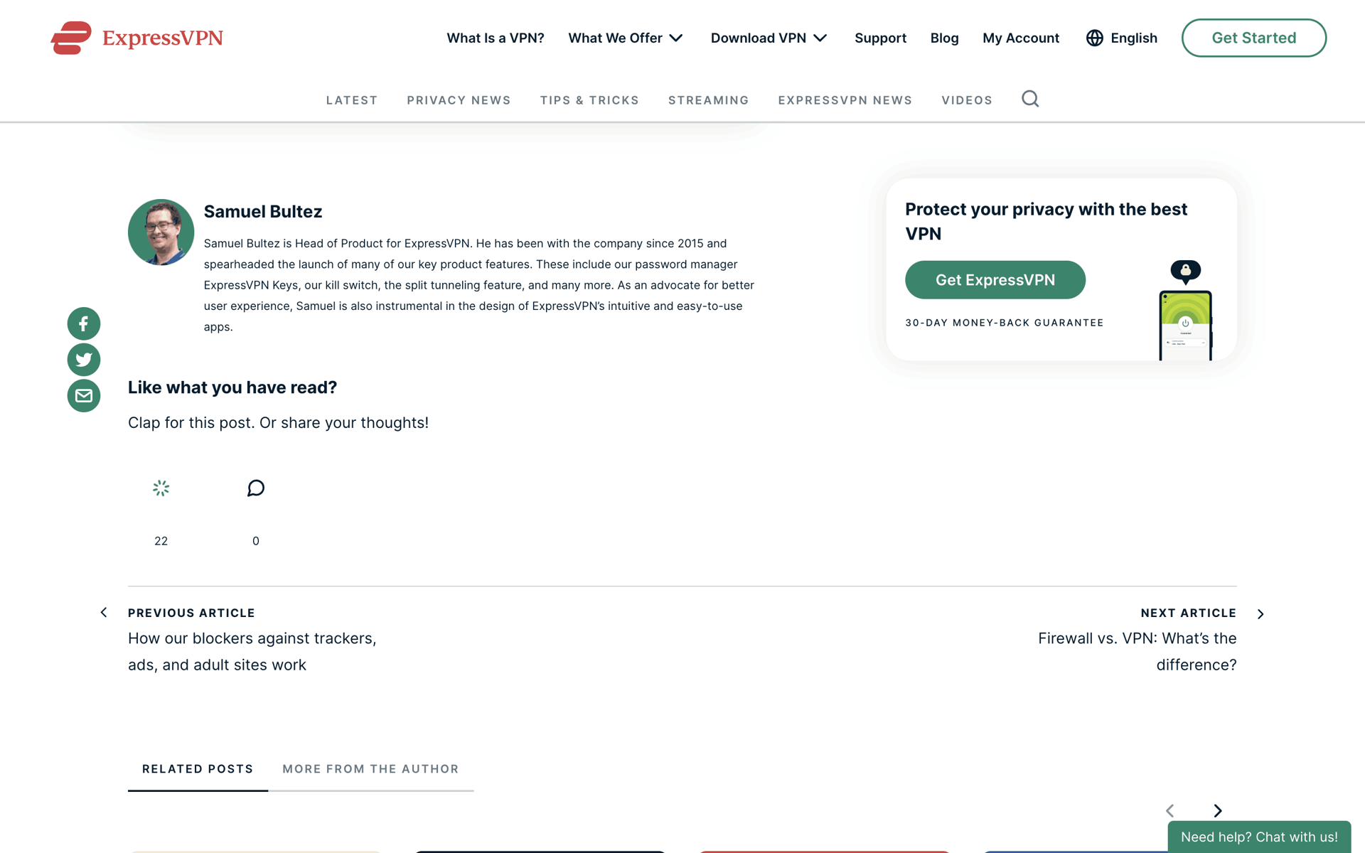 ExpressVPN Web Productivity interface screenshot 23
