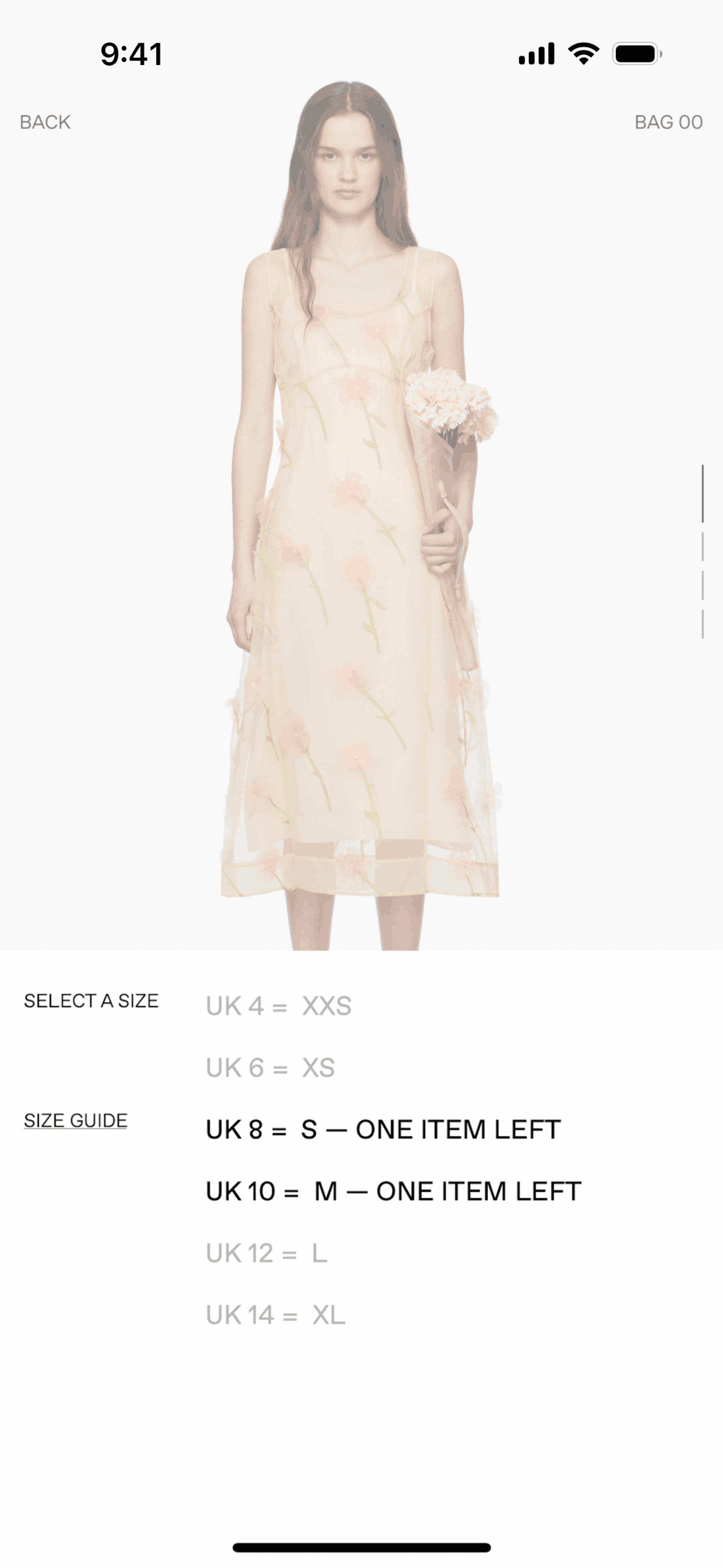 SSENSE iOS Shopping interface screenshot 8