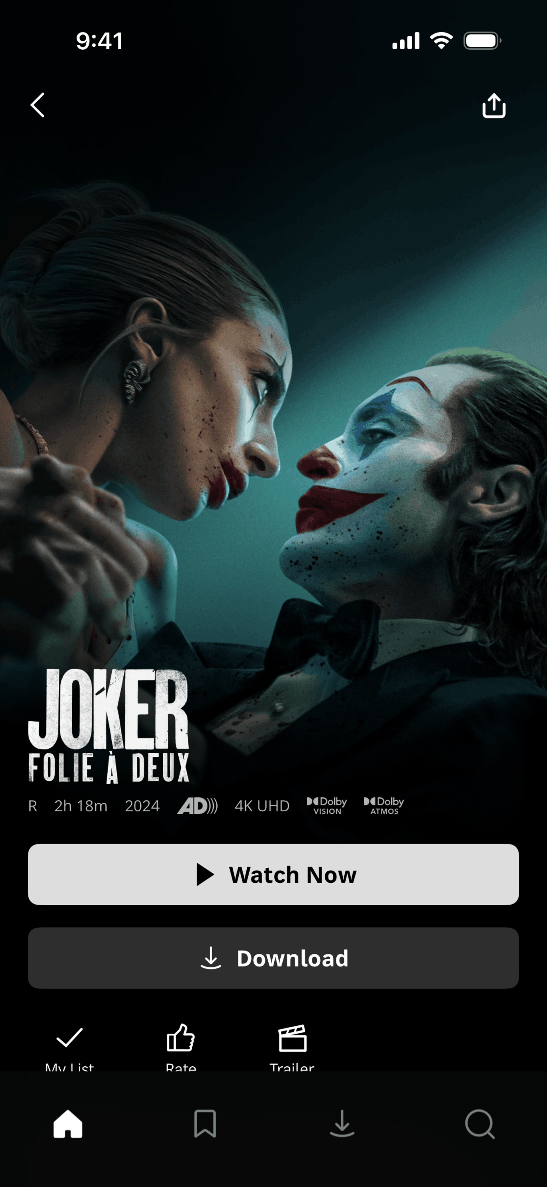 Max iOS Entertainment interface screenshot 22