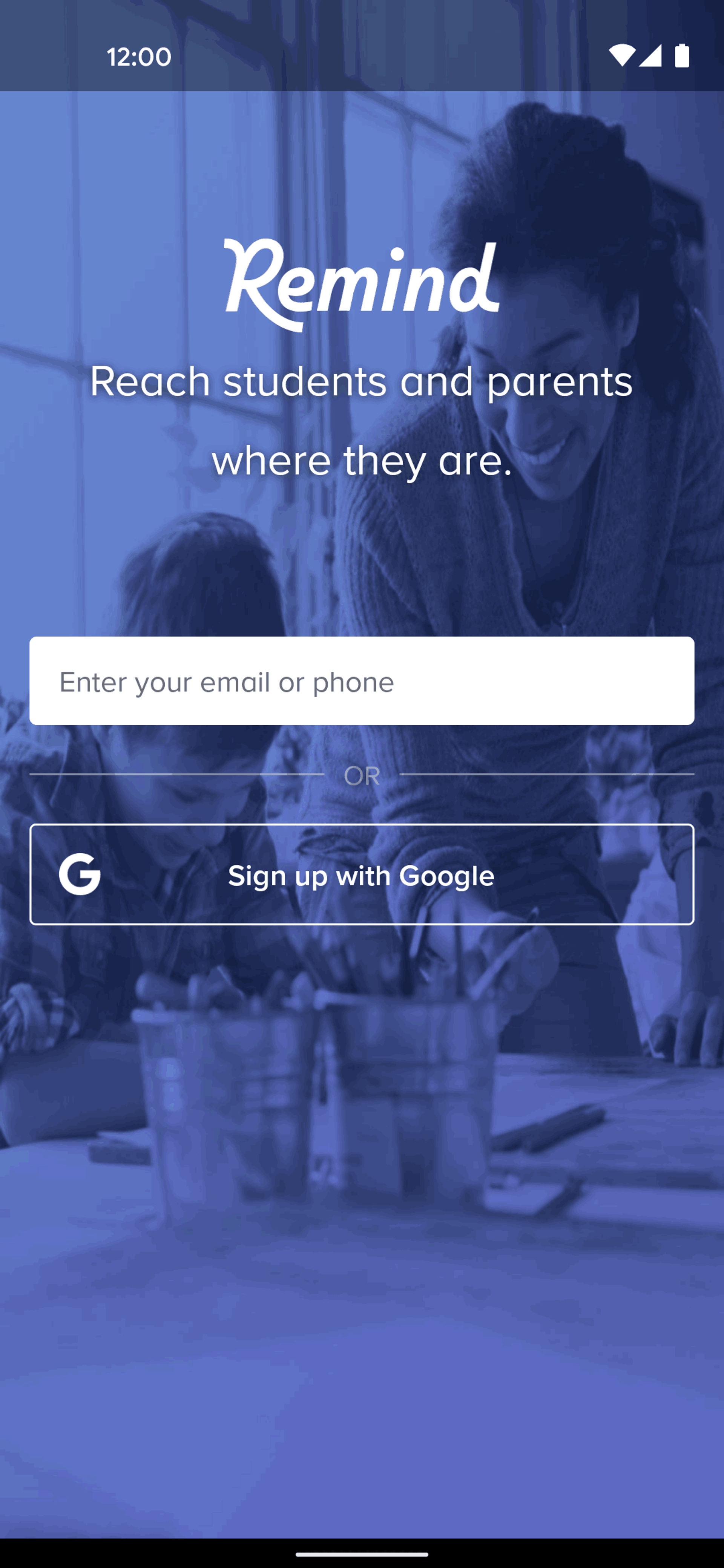 Remind Android Education interface screenshot 4